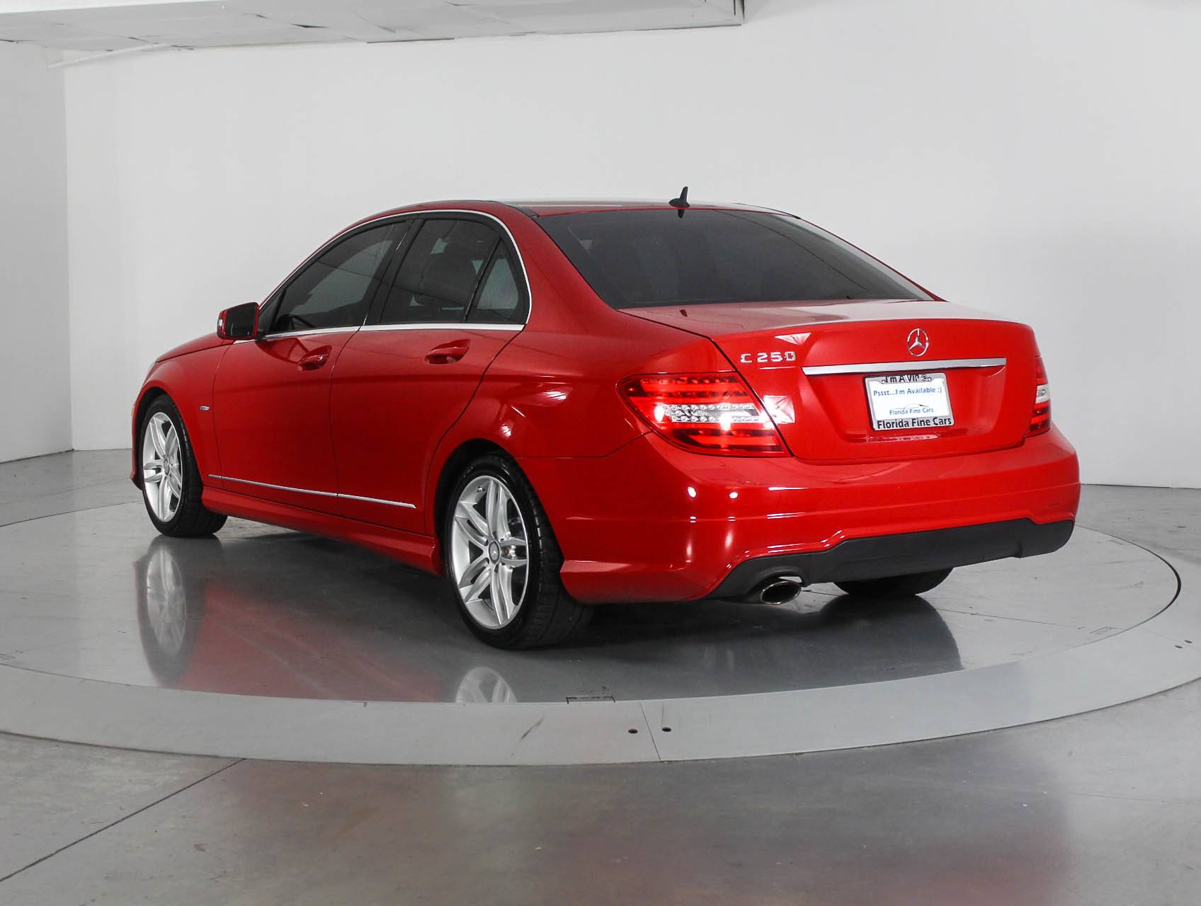 Florida Fine Cars - Used MERCEDES-BENZ C CLASS 2012 WEST PALM C250