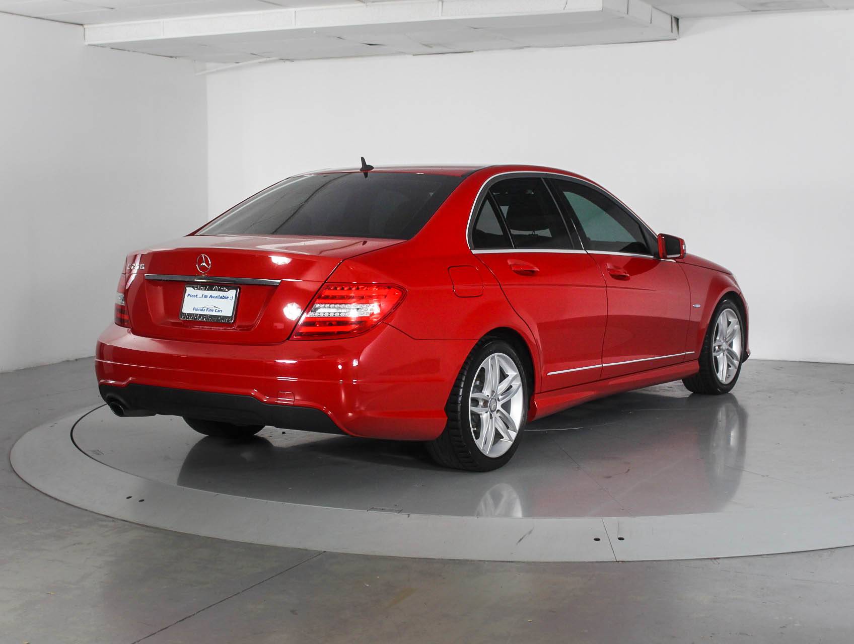 Florida Fine Cars - Used MERCEDES-BENZ C CLASS 2012 WEST PALM C250