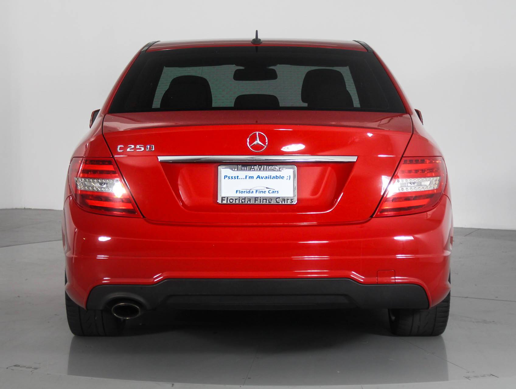 Florida Fine Cars - Used MERCEDES-BENZ C CLASS 2012 WEST PALM C250