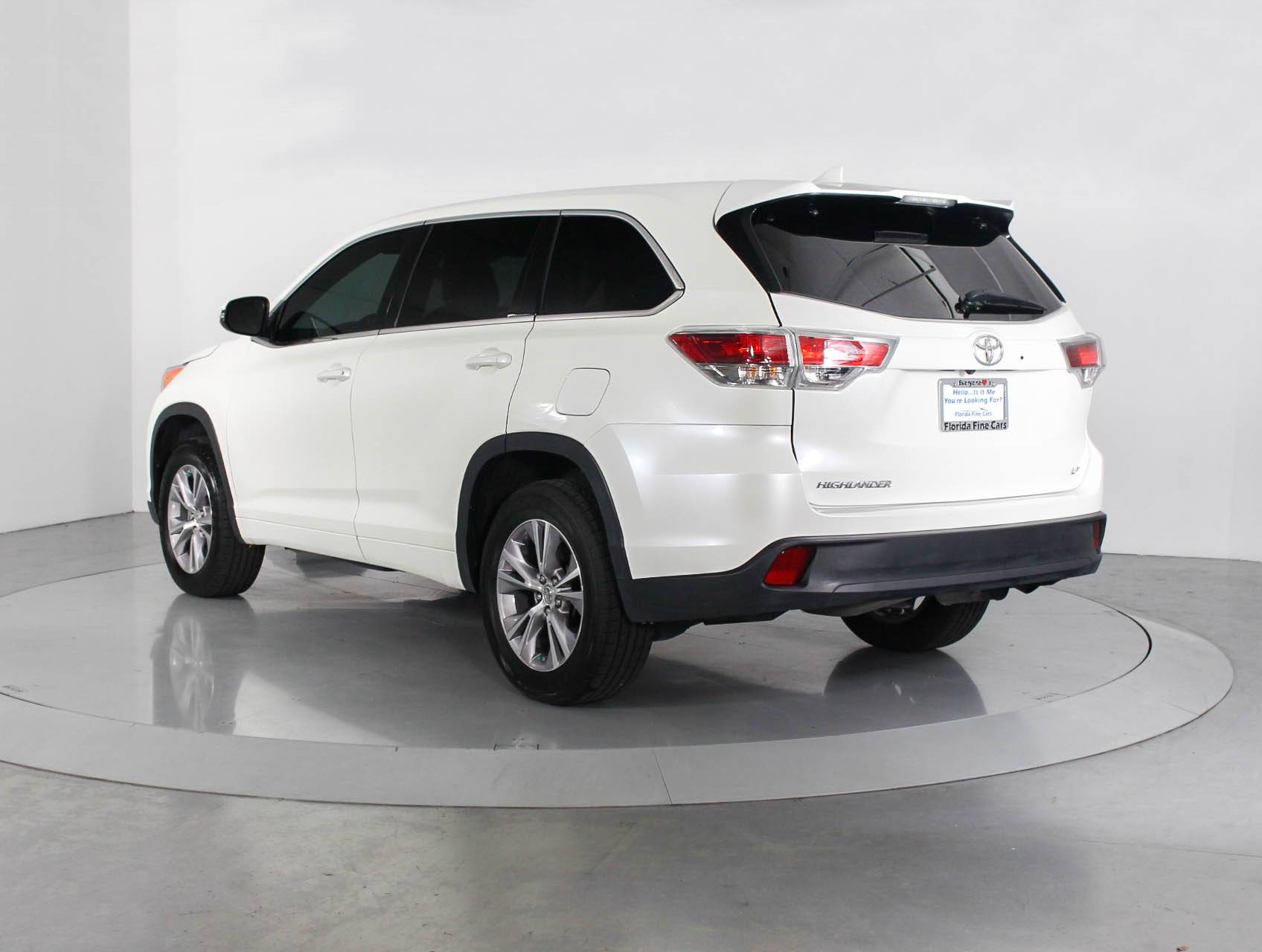 Florida Fine Cars - Used TOYOTA HIGHLANDER 2014 MIAMI LE