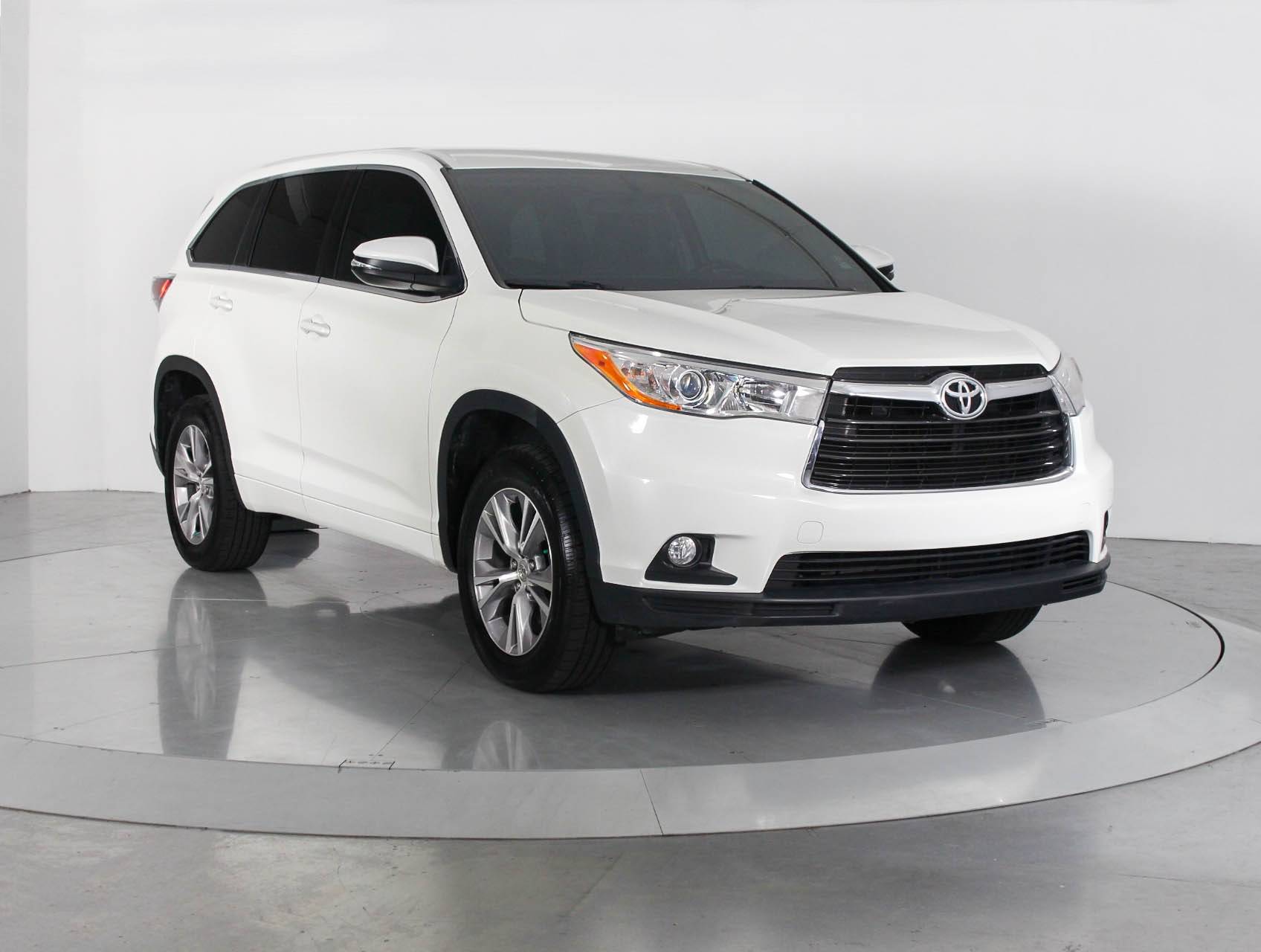 Florida Fine Cars - Used TOYOTA HIGHLANDER 2014 MIAMI LE