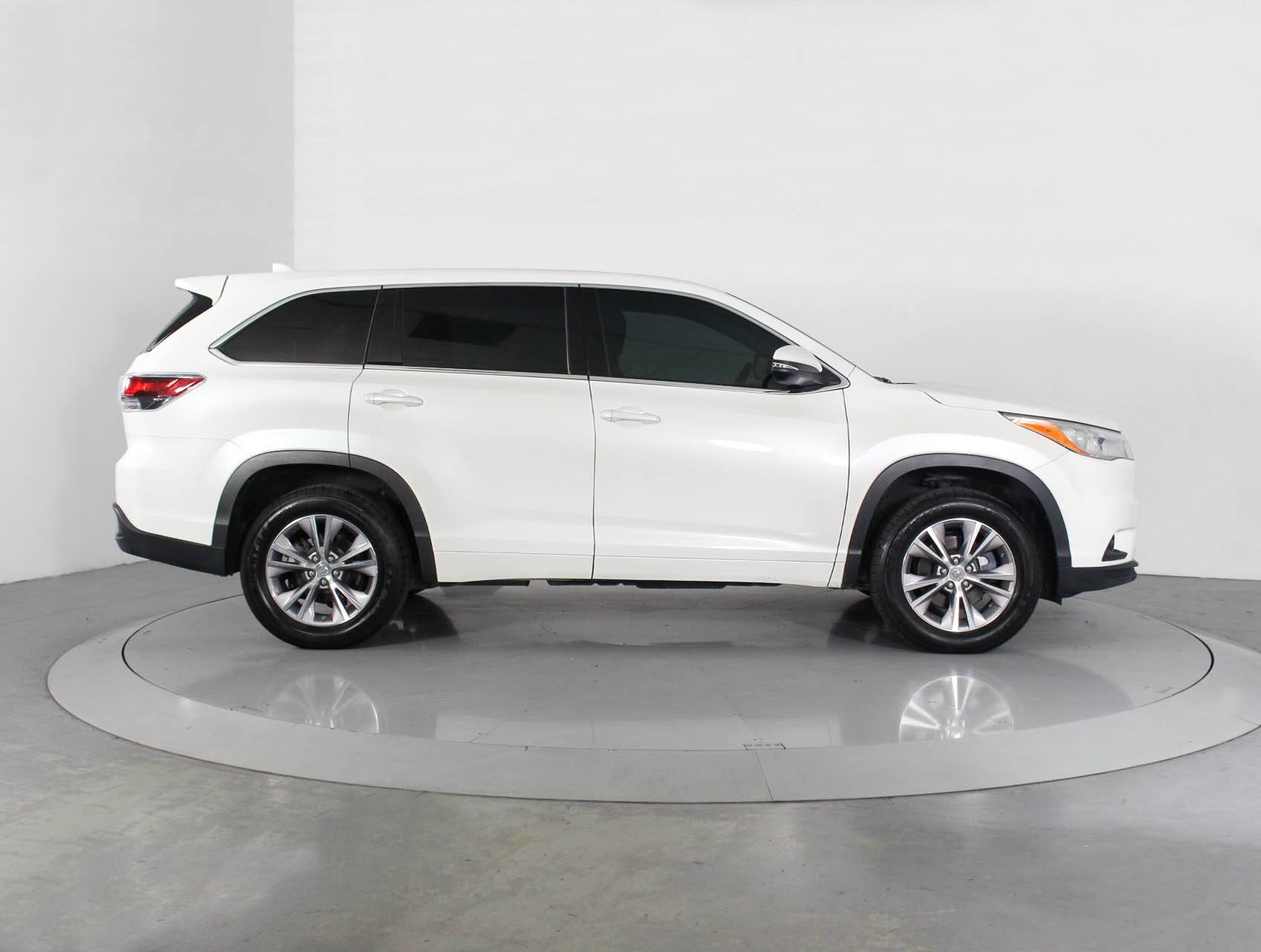 Florida Fine Cars - Used TOYOTA HIGHLANDER 2014 MIAMI LE