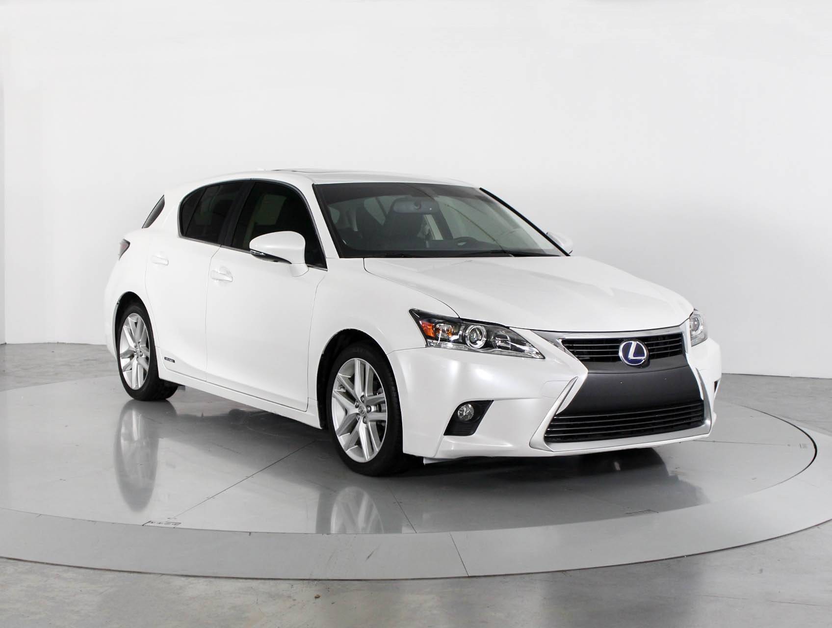 Florida Fine Cars - Used LEXUS CT 200H 2015 WEST PALM HYBRID