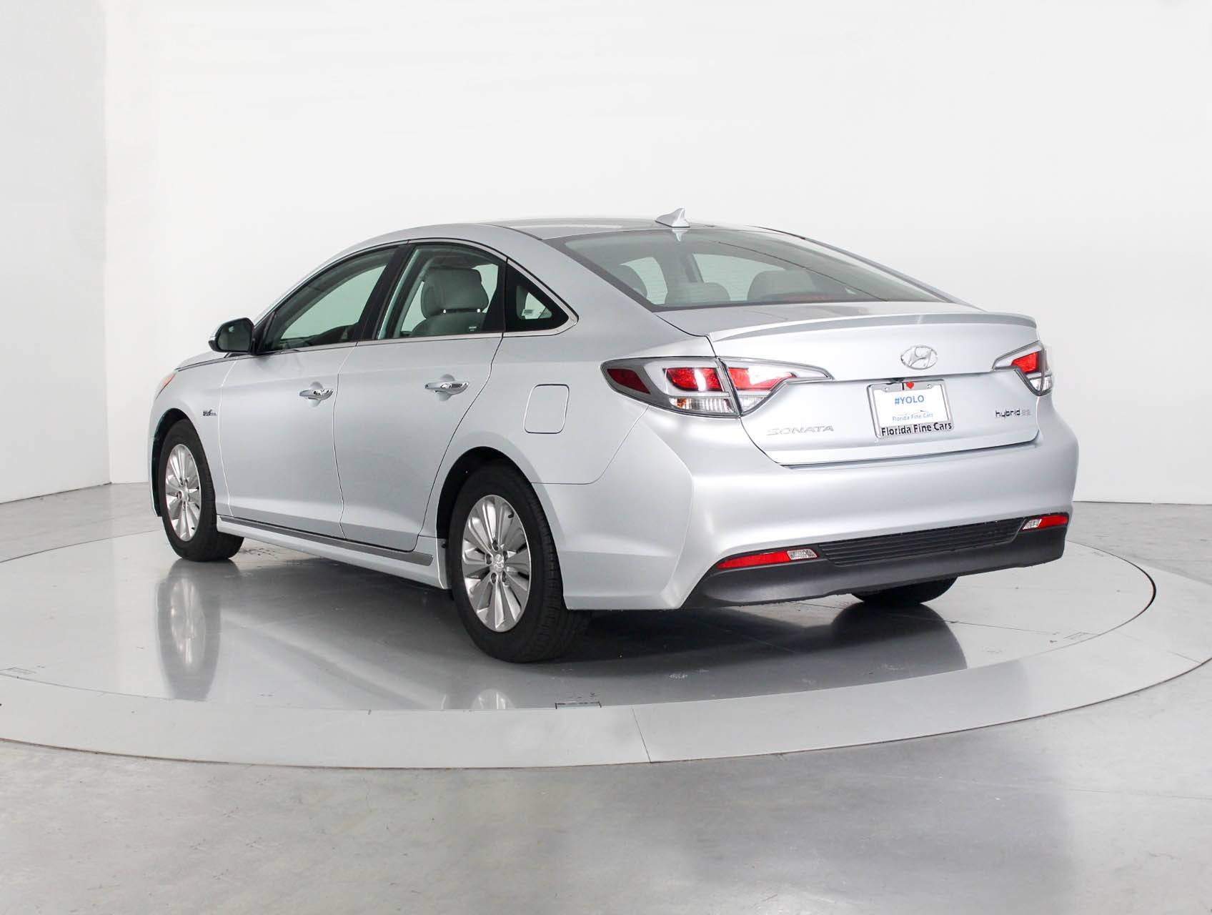 Florida Fine Cars - Used HYUNDAI SONATA HYBRID 2017 WEST PALM SE