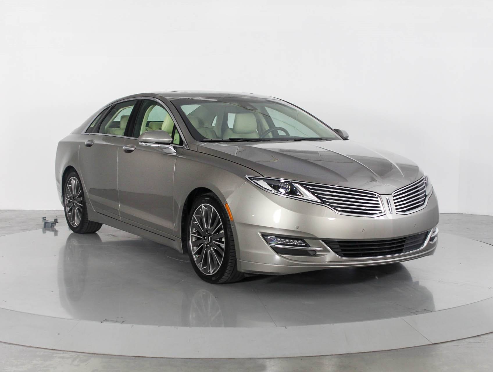 Florida Fine Cars - Used LINCOLN MKZ 2015 WEST PALM HYBRID