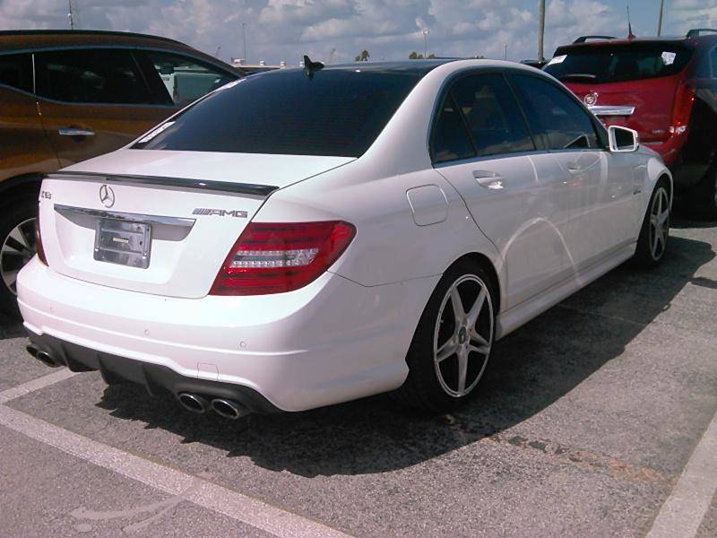 Used 2013 Mercedes Benz C Class C63 Amg Sedan For Sale In