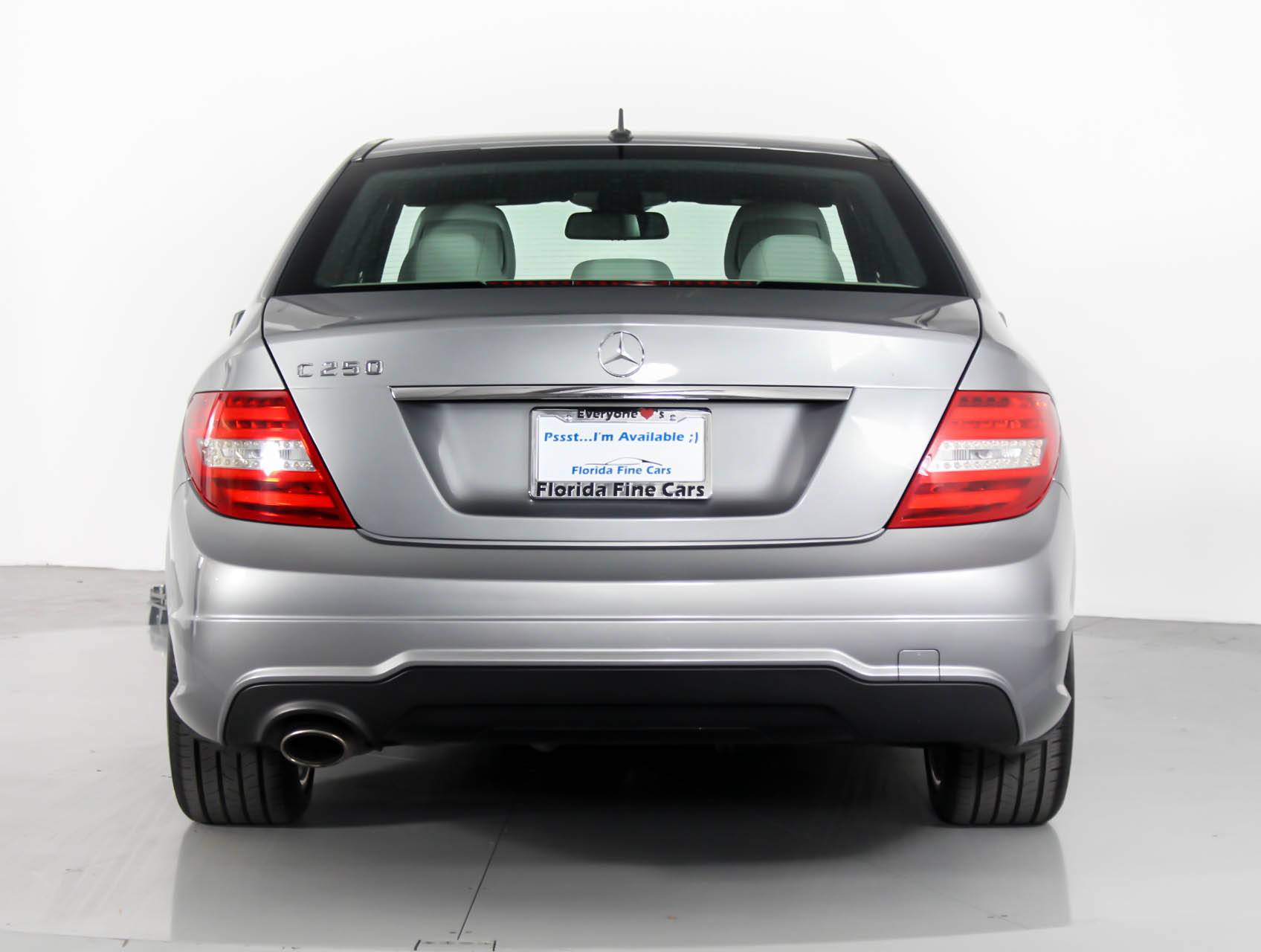 Florida Fine Cars - Used MERCEDES-BENZ C CLASS 2014 MIAMI C250