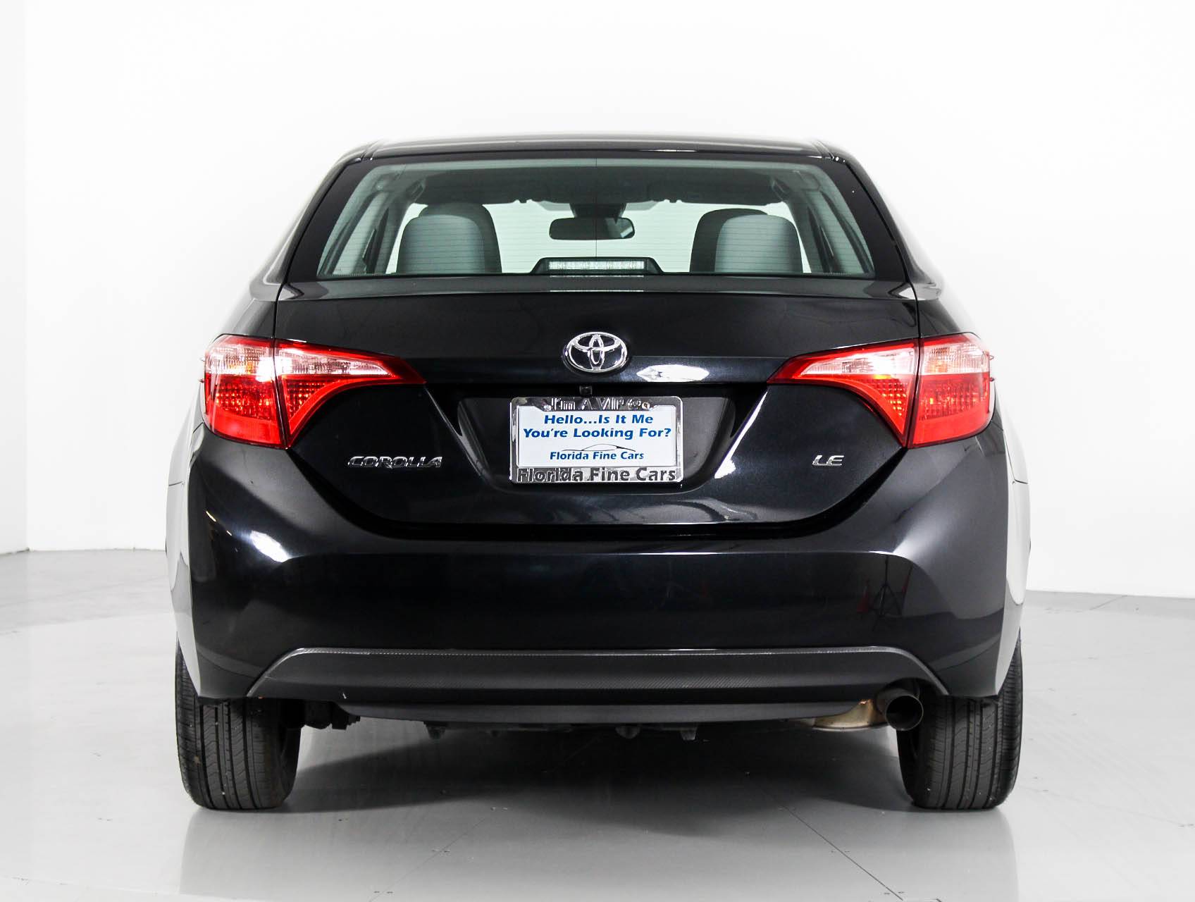Florida Fine Cars - Used TOYOTA COROLLA 2017 WEST PALM LE