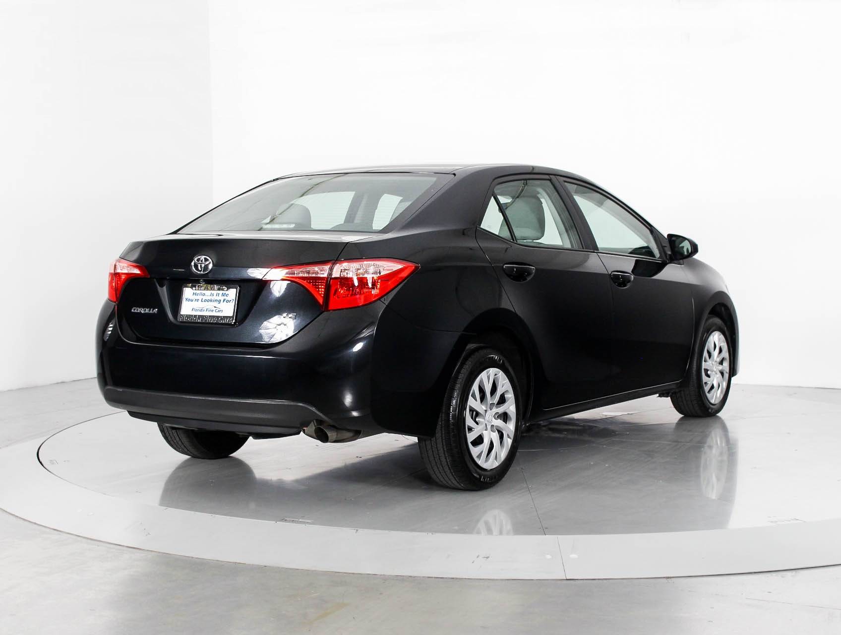 Florida Fine Cars - Used TOYOTA COROLLA 2017 WEST PALM LE