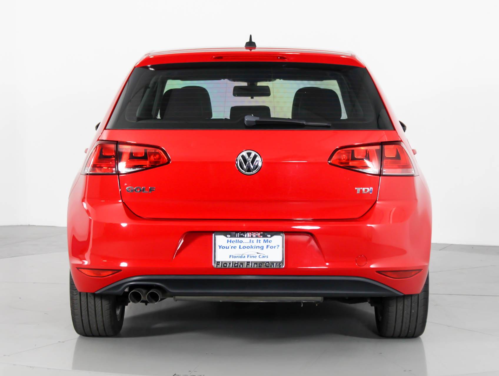 Florida Fine Cars - Used VOLKSWAGEN GOLF 2015 WEST PALM Tdi Se