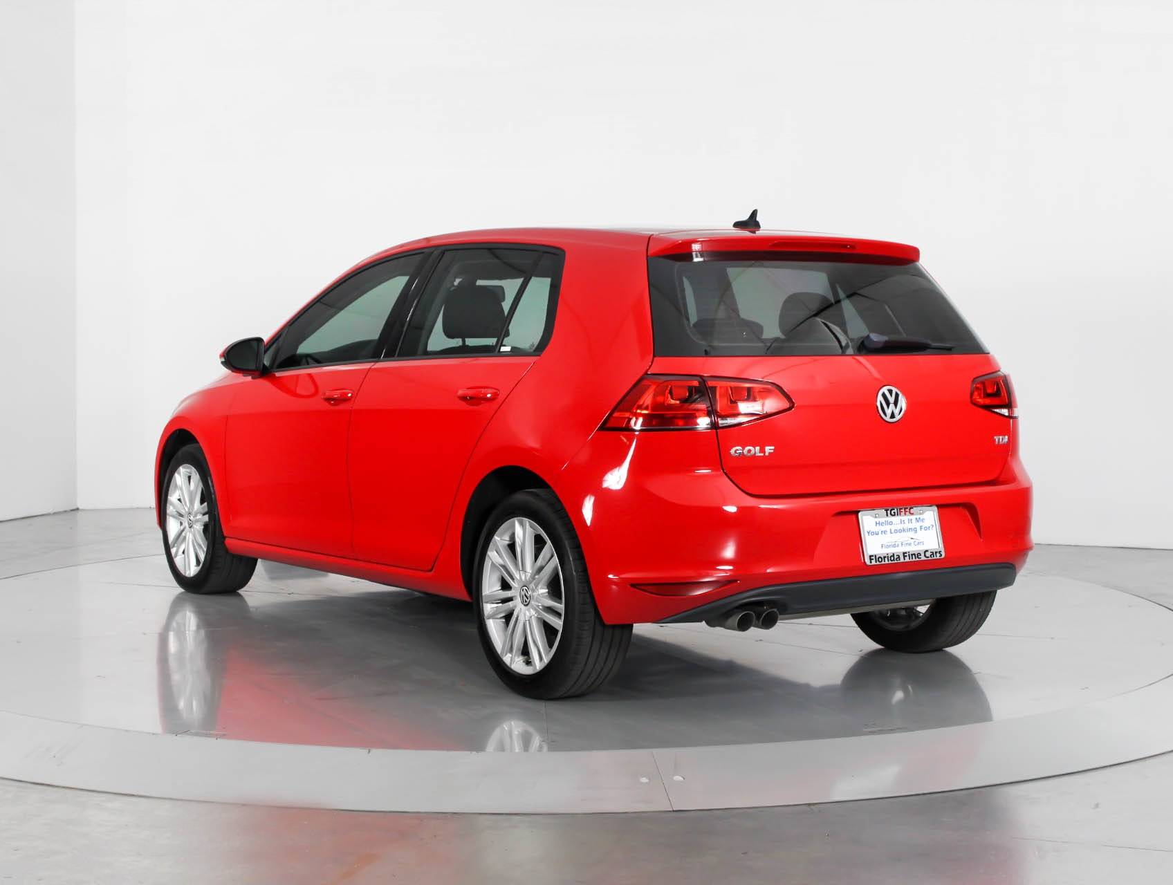 Florida Fine Cars - Used VOLKSWAGEN GOLF 2015 WEST PALM Tdi Se