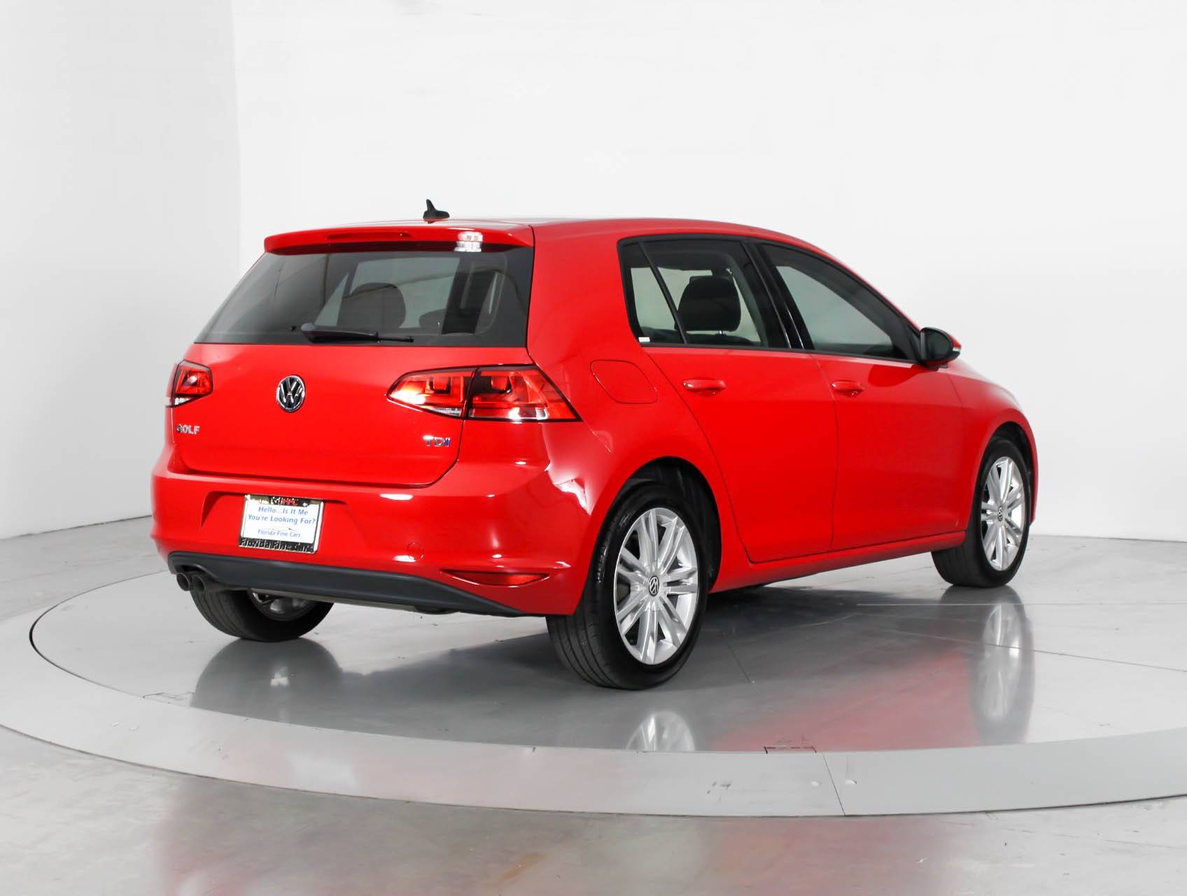 Florida Fine Cars - Used VOLKSWAGEN GOLF 2015 WEST PALM Tdi Se