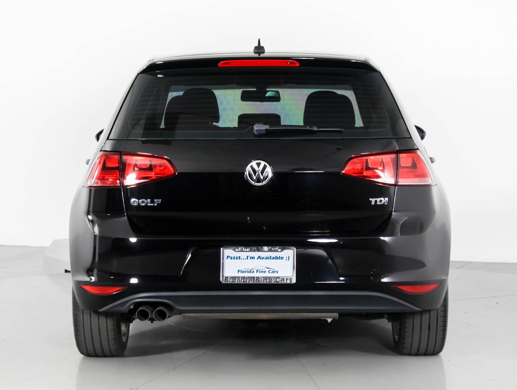 Florida Fine Cars - Used VOLKSWAGEN GOLF 2015 WEST PALM Tdi Sel