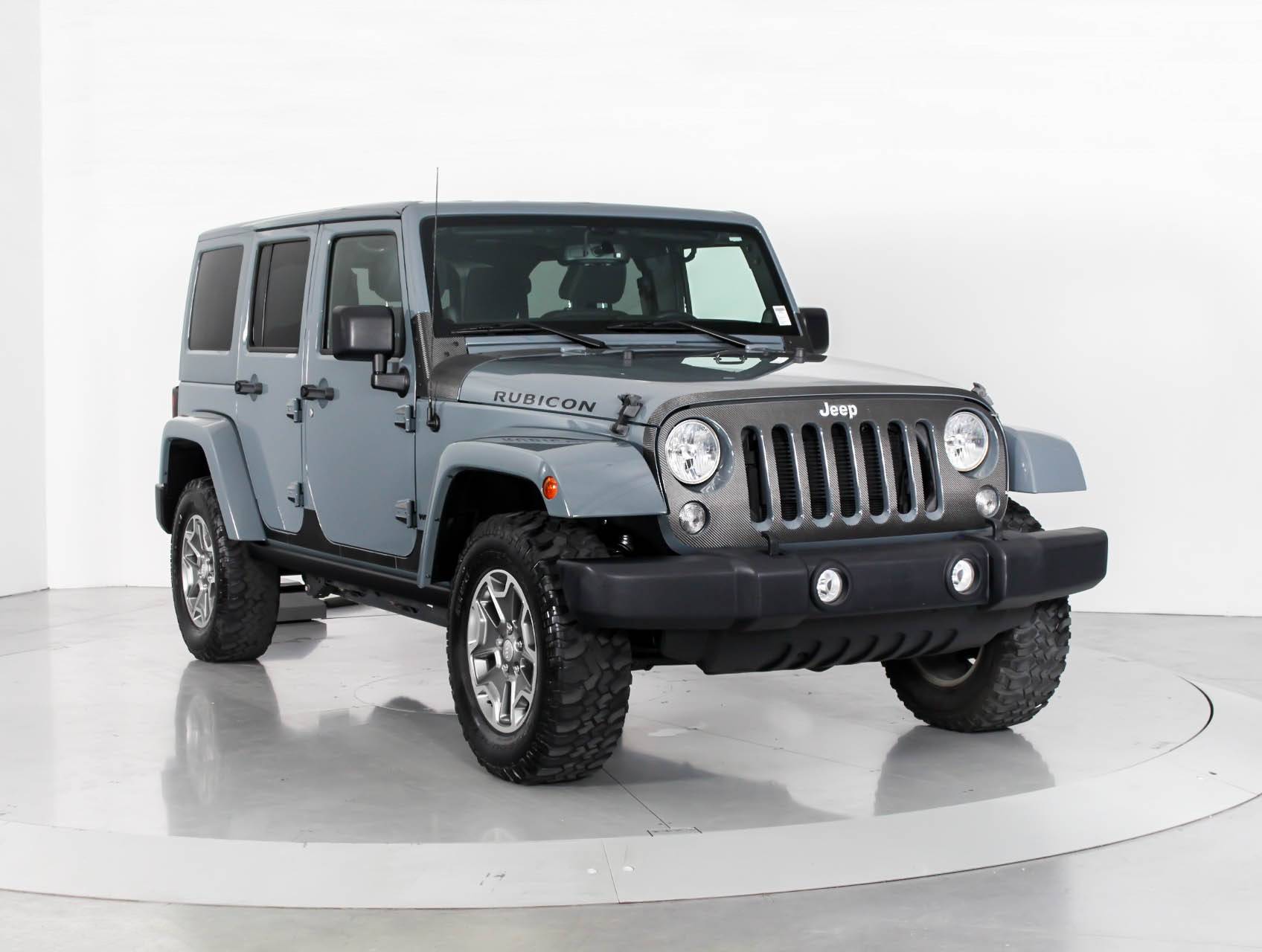 Florida Fine Cars - Used JEEP WRANGLER UNLIMITED 2014 WEST PALM RUBICON