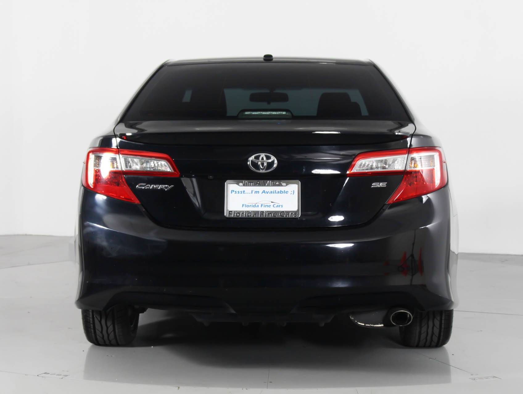 Florida Fine Cars - Used TOYOTA CAMRY 2014 WEST PALM Se Sport