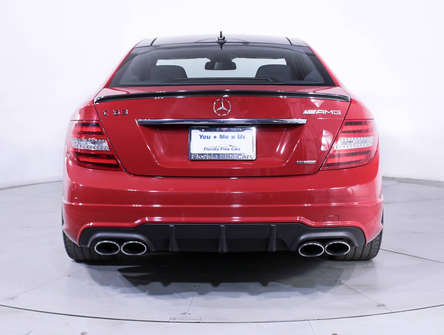 Florida Fine Cars - Used MERCEDES-BENZ C CLASS 2013 MIAMI C63 AMG