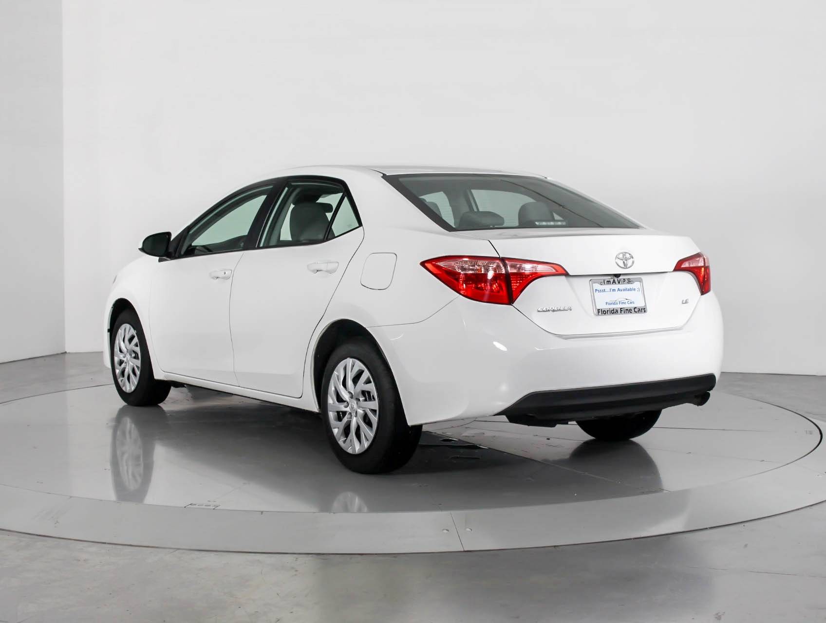 Florida Fine Cars - Used TOYOTA COROLLA 2017 WEST PALM LE