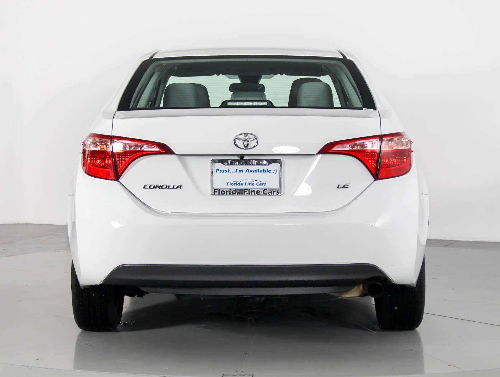 Florida Fine Cars - Used TOYOTA COROLLA 2017 WEST PALM LE