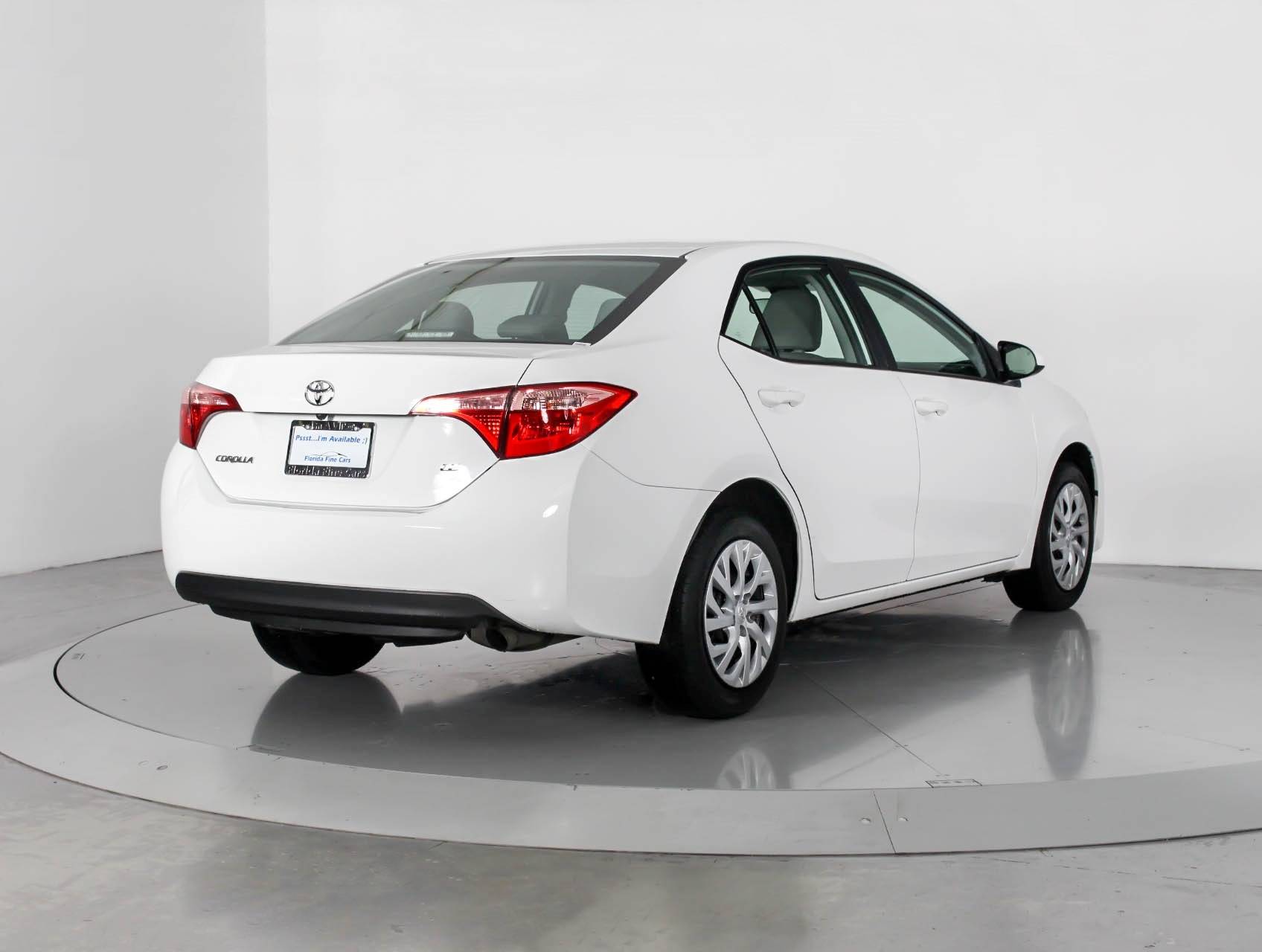 Florida Fine Cars - Used TOYOTA COROLLA 2017 WEST PALM LE