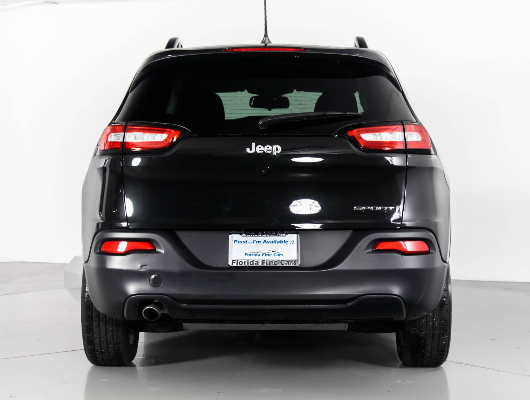 Florida Fine Cars - Used JEEP CHEROKEE 2016 WEST PALM SPORT