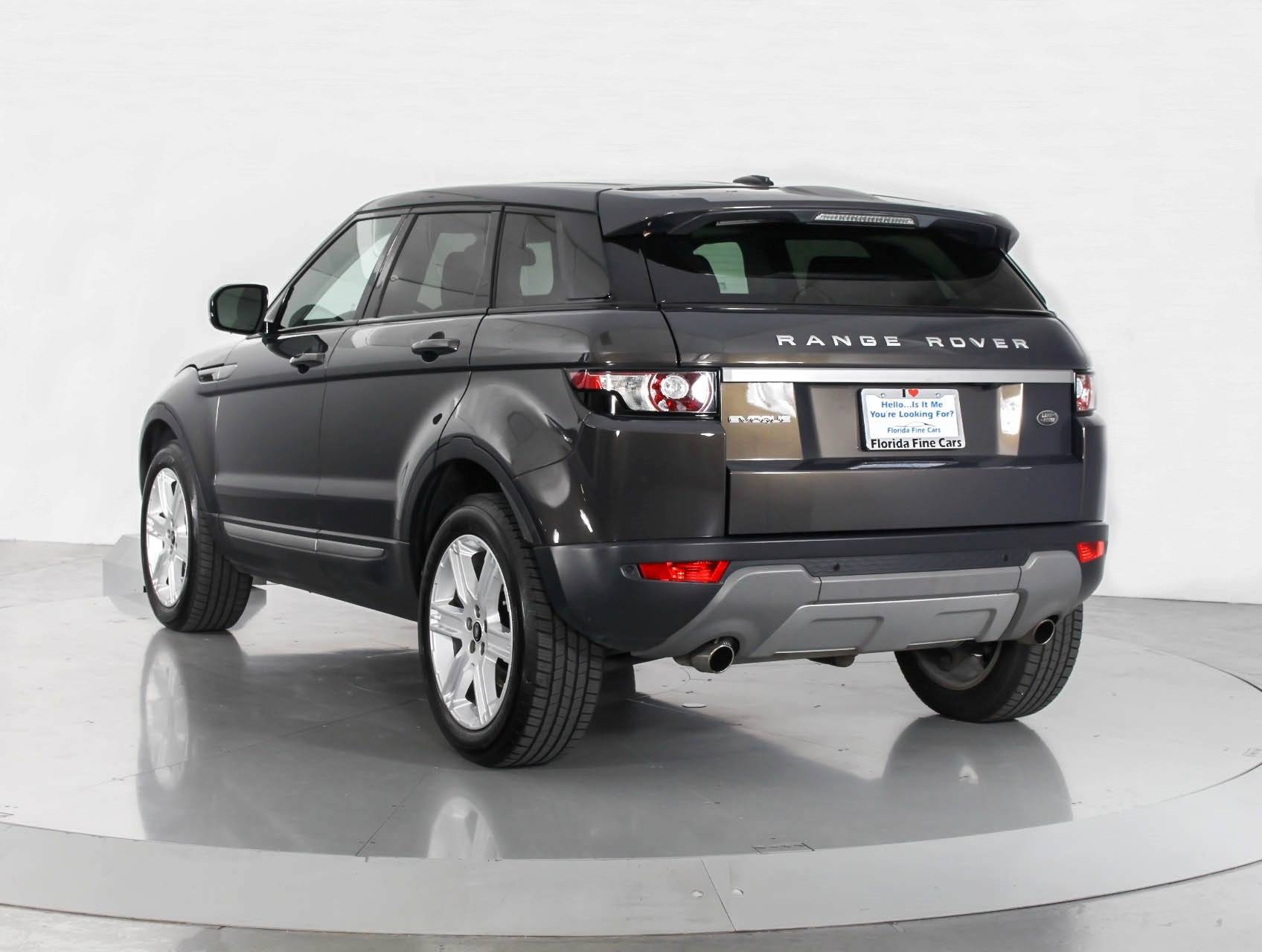 Florida Fine Cars - Used LAND ROVER RANGE ROVER EVOQUE 2013 WEST PALM PURE