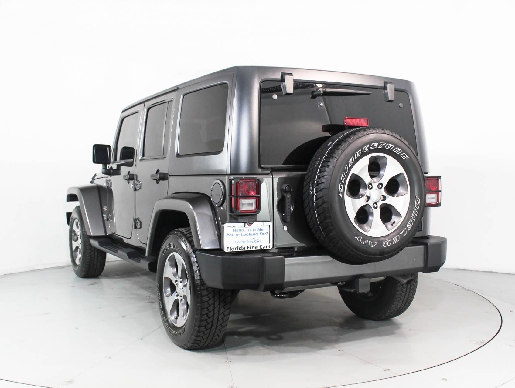 Florida Fine Cars - Used JEEP WRANGLER UNLIMITED 2016 MIAMI SAHARA