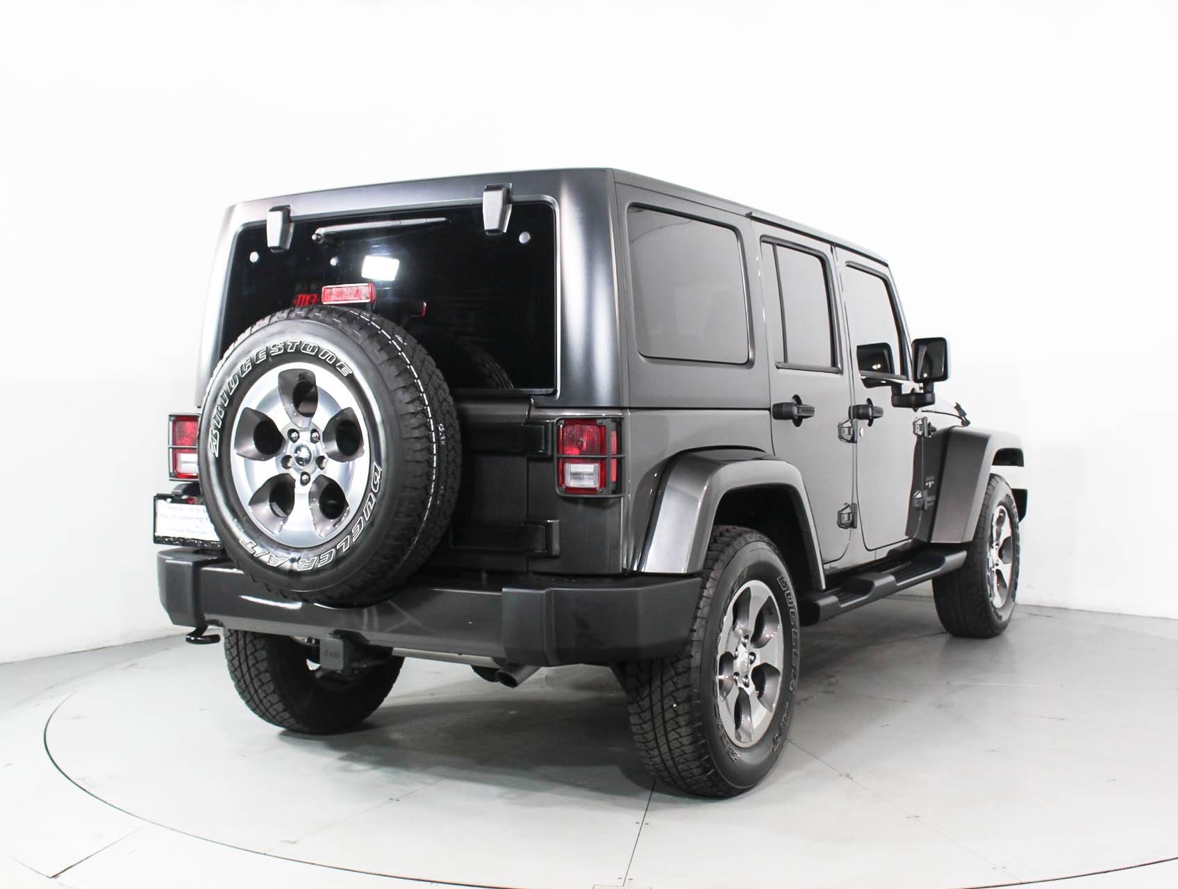 Florida Fine Cars - Used JEEP WRANGLER UNLIMITED 2016 MIAMI SAHARA