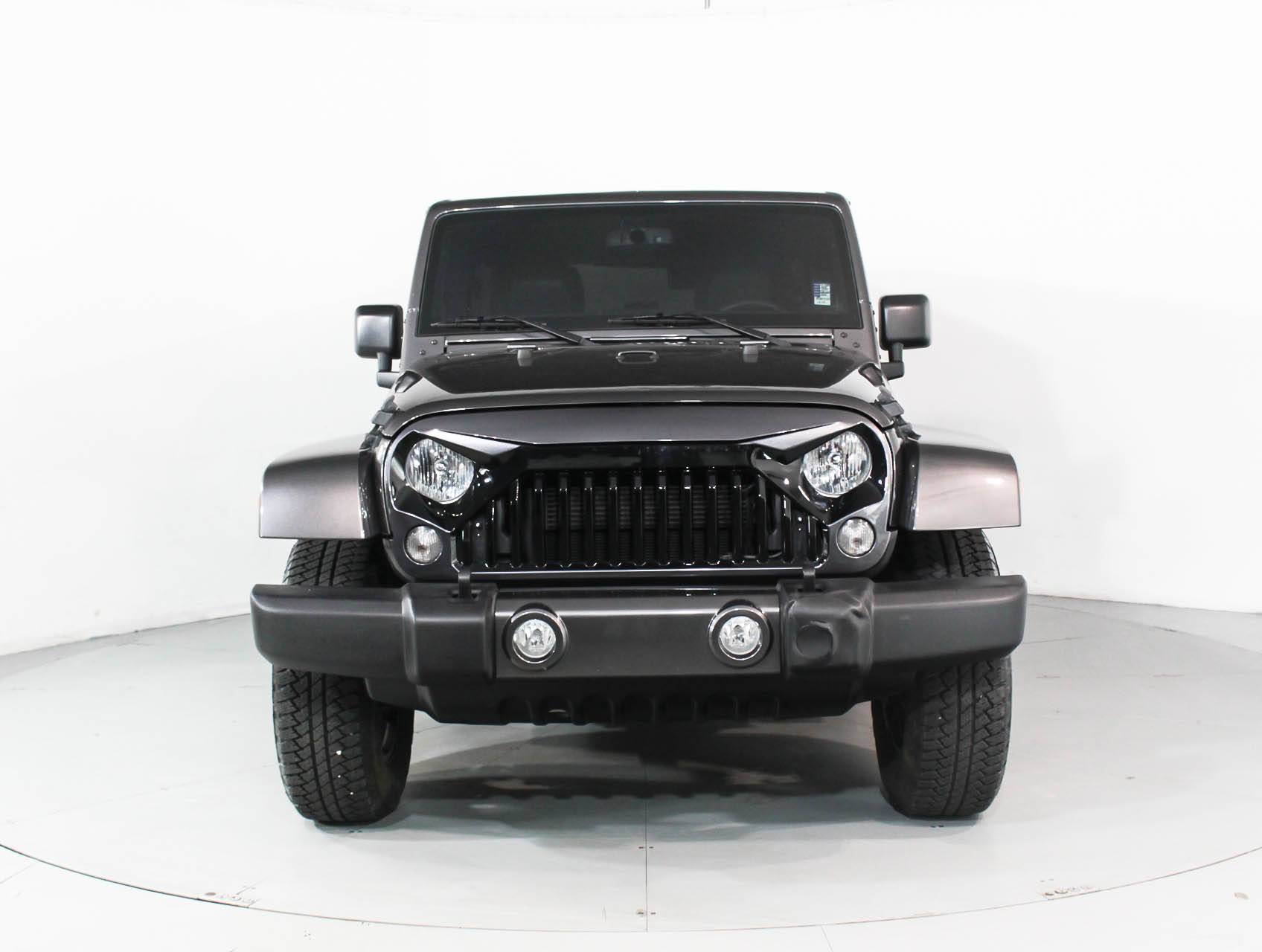 Florida Fine Cars - Used JEEP WRANGLER UNLIMITED 2016 MIAMI SAHARA
