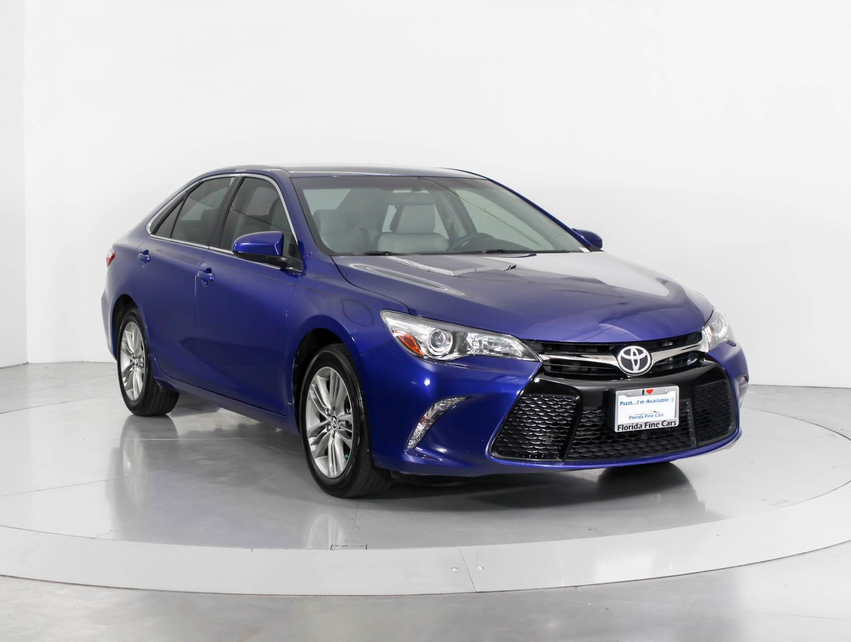Florida Fine Cars - Used TOYOTA CAMRY 2015 WEST PALM Se