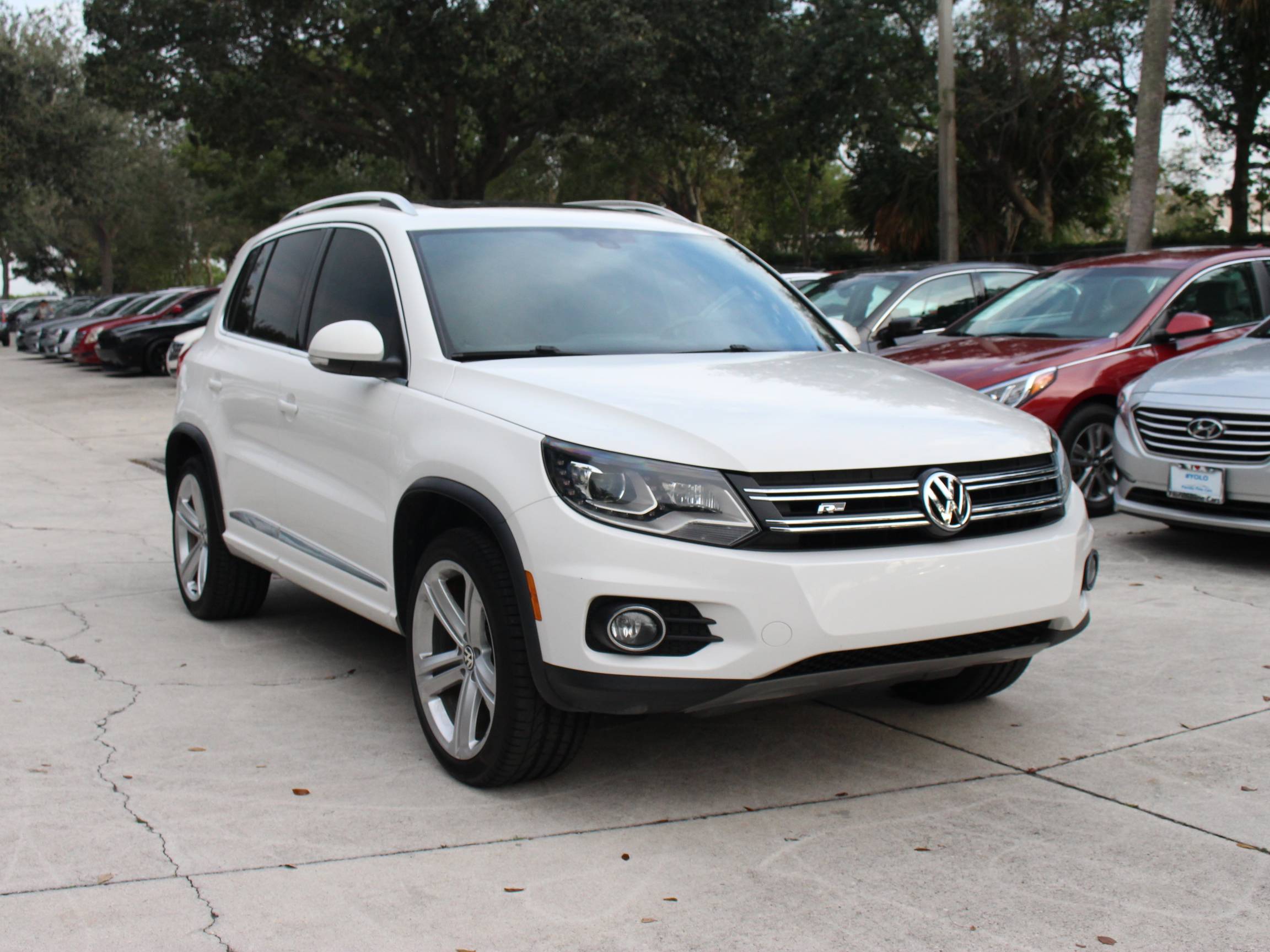 Florida Fine Cars - Used VOLKSWAGEN TIGUAN 2014 WEST PALM R-Line