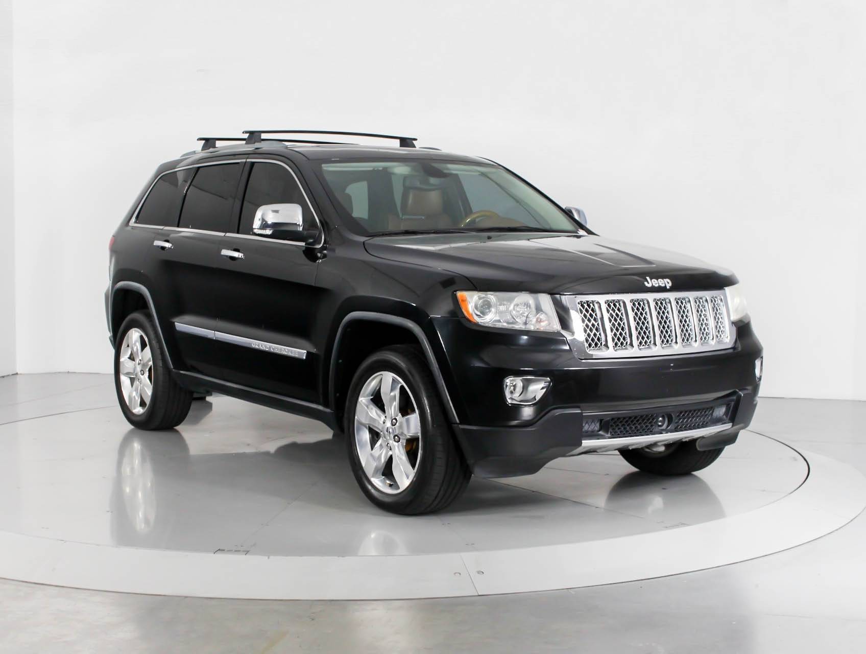 Florida Fine Cars - Used JEEP GRAND CHEROKEE 2012 WEST PALM Overland 4x4