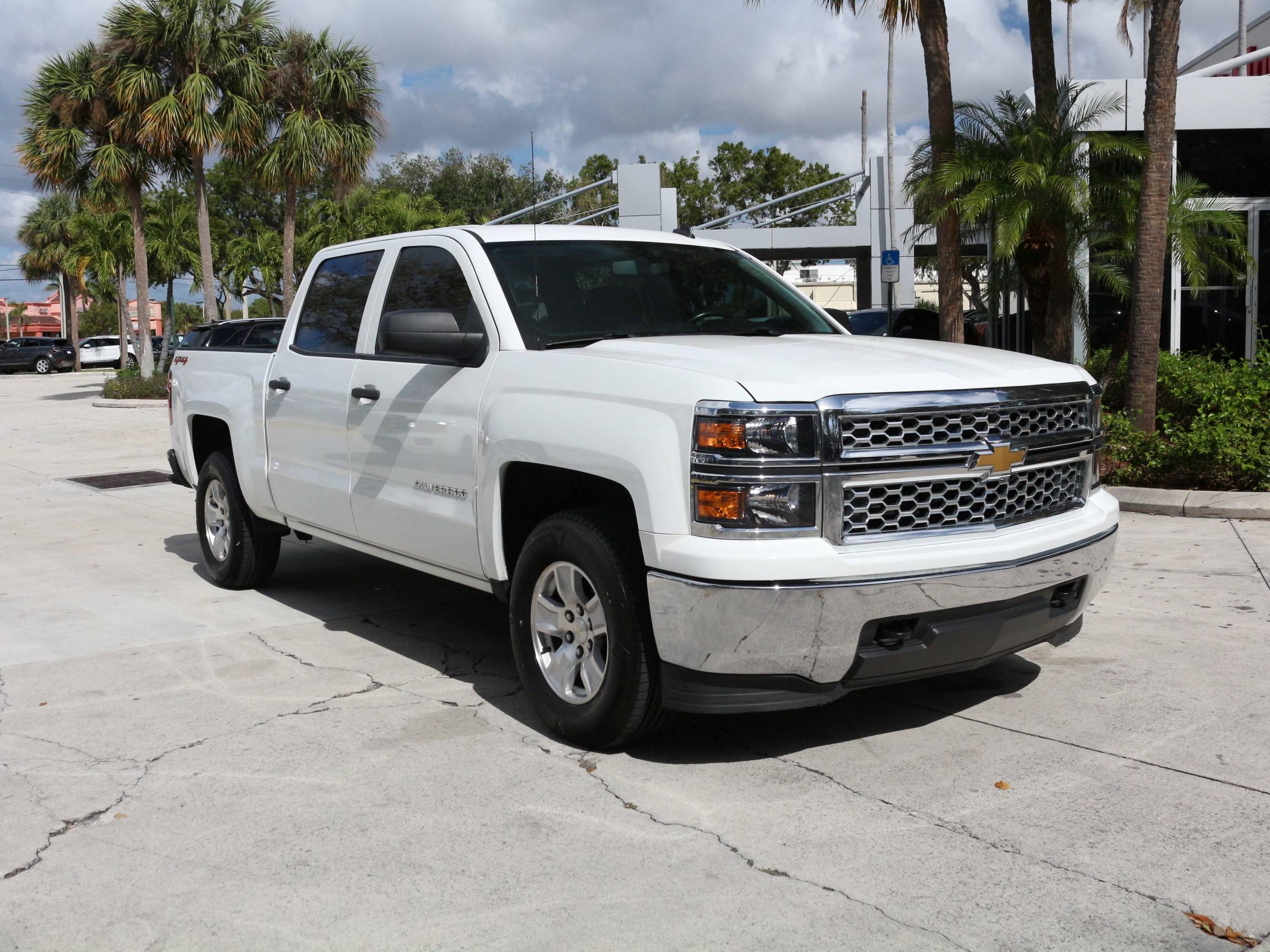 Florida Fine Cars - Used CHEVROLET SILVERADO 2014 WEST PALM Crew Cab Lt 4x4