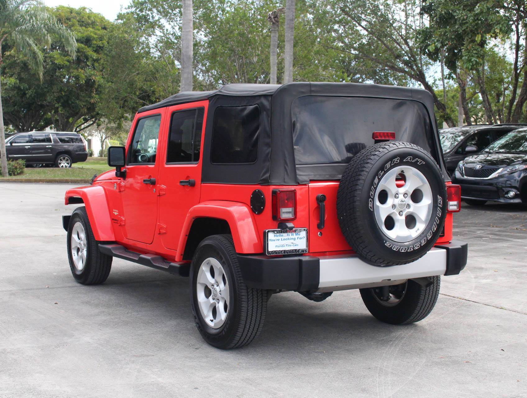 Florida Fine Cars - Used JEEP WRANGLER UNLIMITED 2013 MARGATE SAHARA