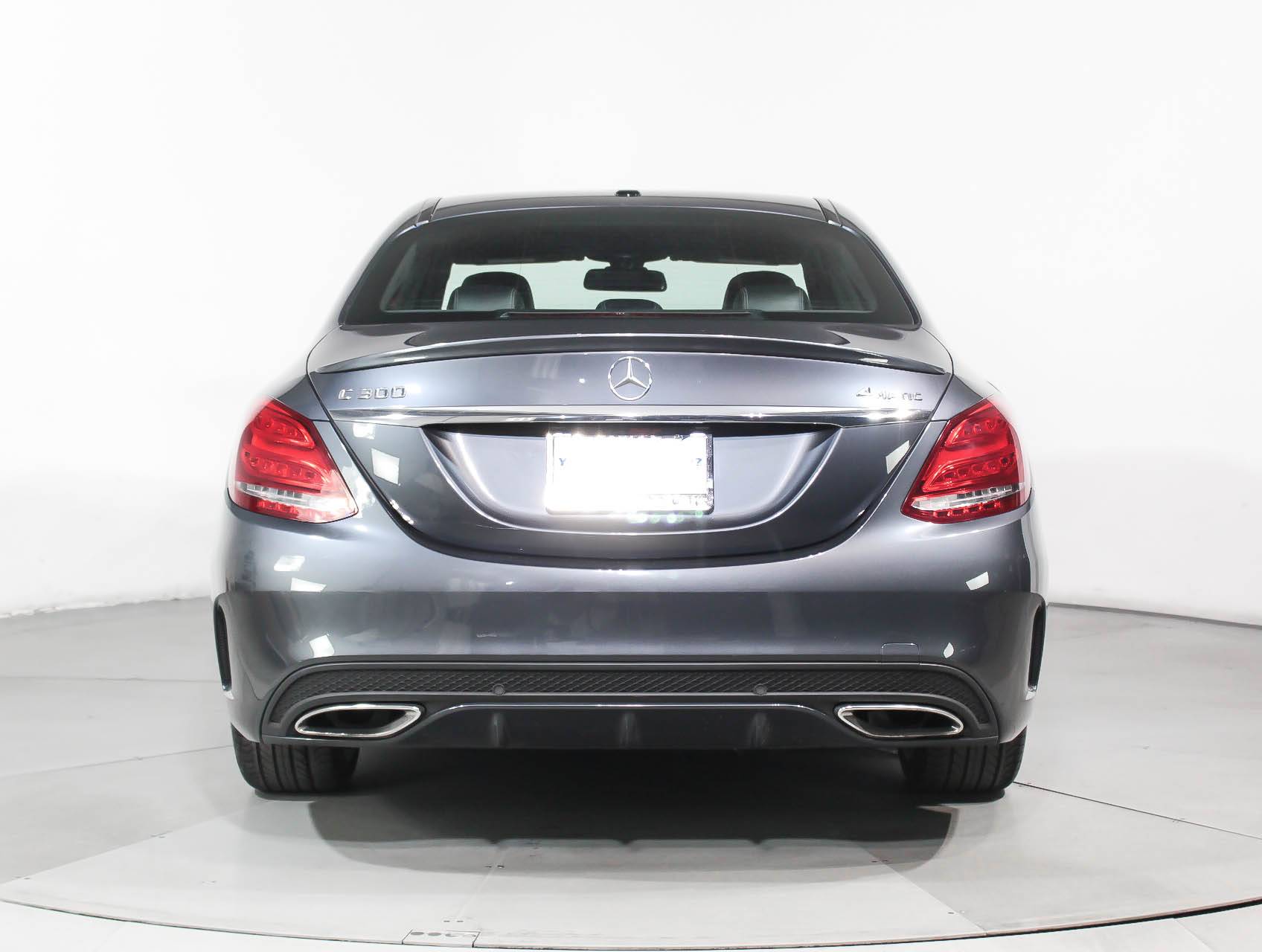 Florida Fine Cars - Used MERCEDES-BENZ C CLASS 2015 MIAMI C300 4matic Sport