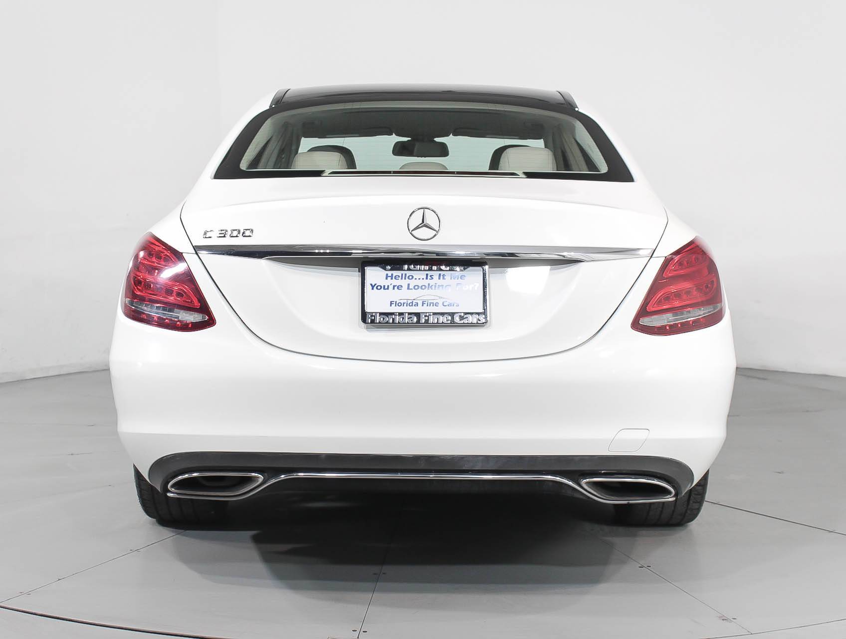 Florida Fine Cars - Used MERCEDES-BENZ C CLASS 2015 HOLLYWOOD C300