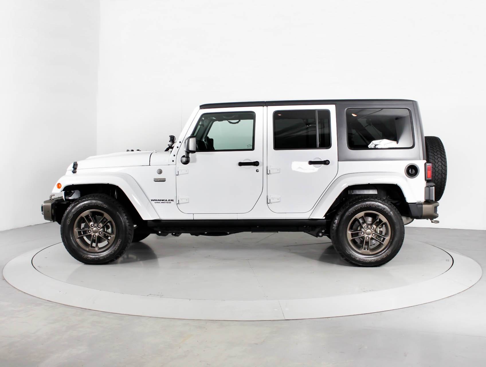 Used 2016 JEEP WRANGLER UNLIMITED Sahara 75th Edition for sale in WEST PALM  | 91511