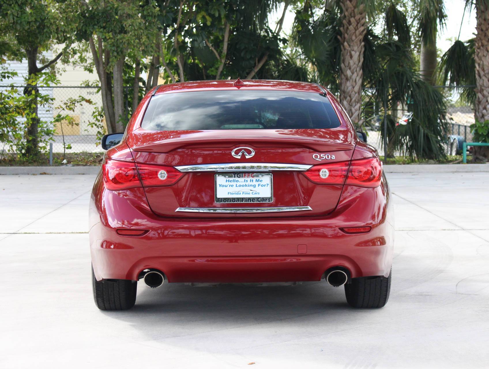 Florida Fine Cars - Used INFINITI Q50 2015 HOLLYWOOD Premium