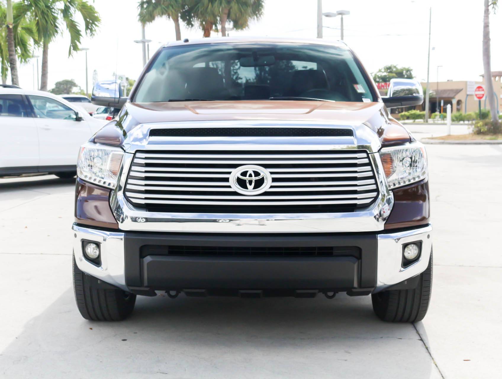 Florida Fine Cars - Used TOYOTA TUNDRA 2015 WEST PALM Crew Max Limited