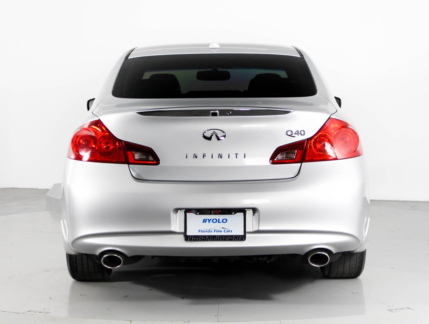 Florida Fine Cars - Used INFINITI Q40 2015 HOLLYWOOD 