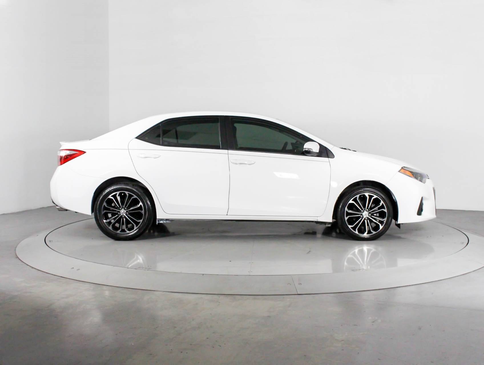 Florida Fine Cars - Used TOYOTA COROLLA 2015 WEST PALM S Plus