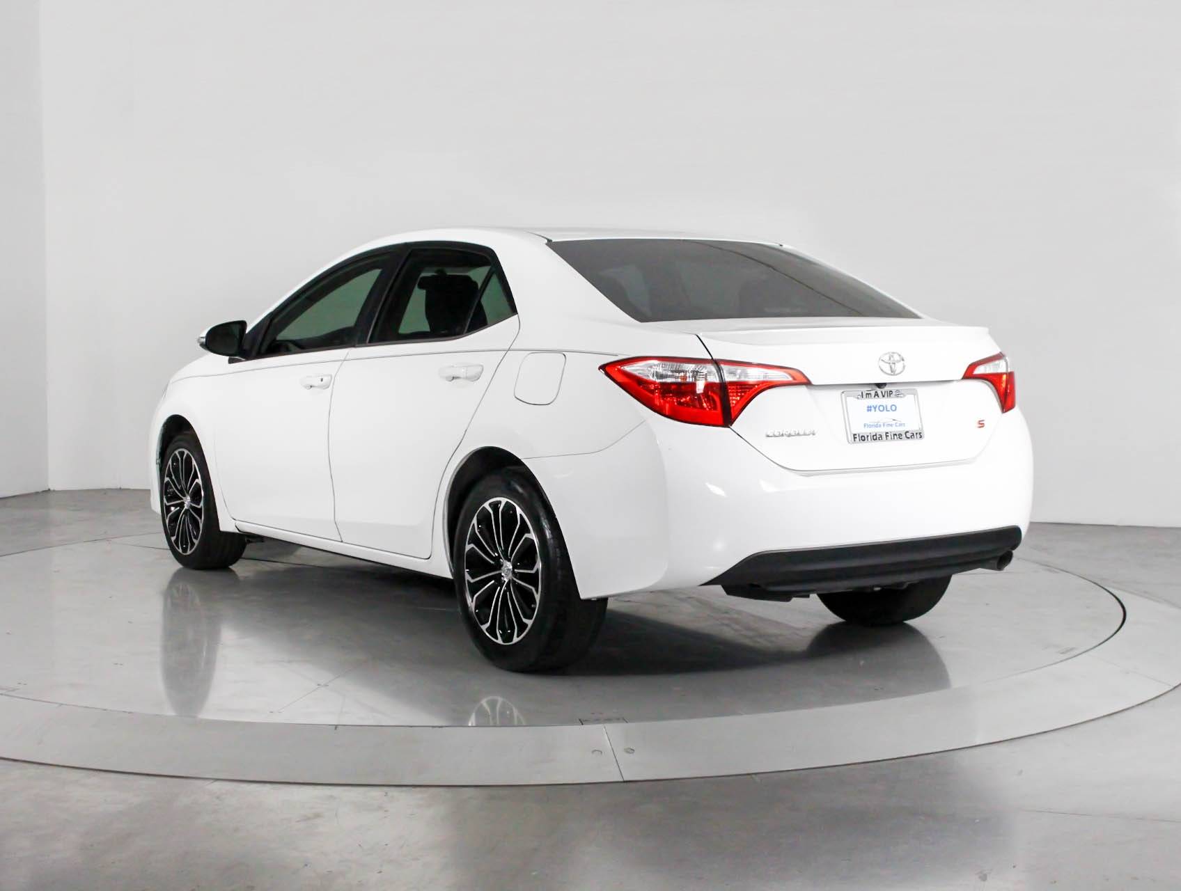 Florida Fine Cars - Used TOYOTA COROLLA 2015 WEST PALM S Plus