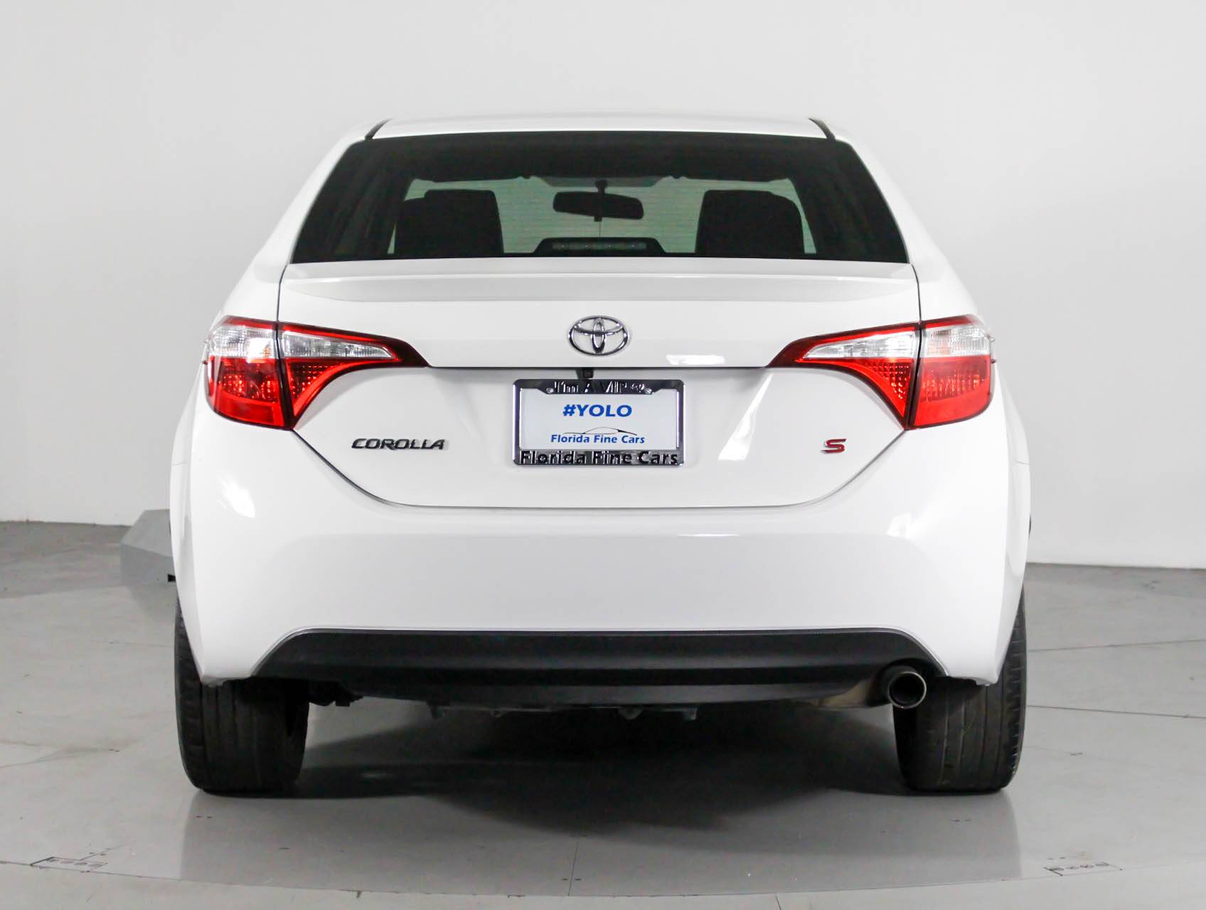 Florida Fine Cars - Used TOYOTA COROLLA 2015 WEST PALM S Plus
