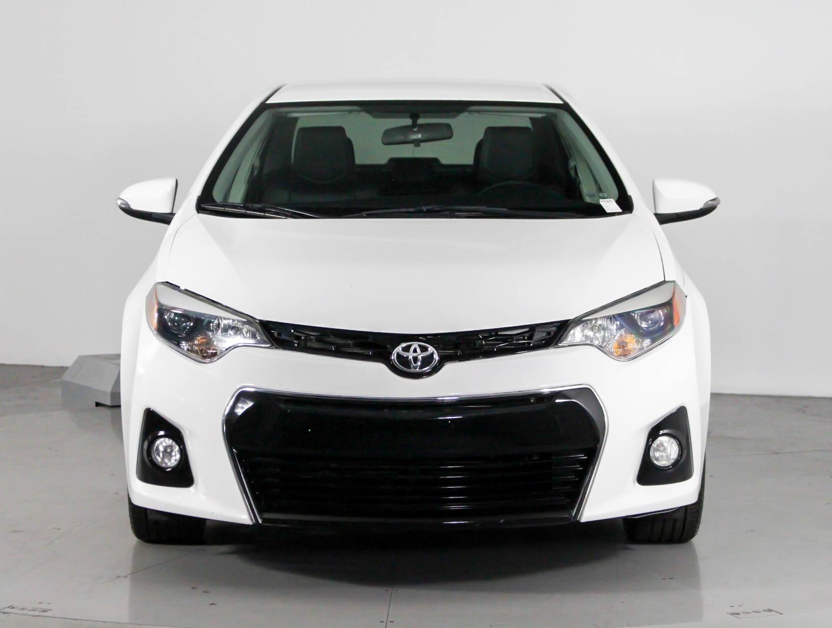 Florida Fine Cars - Used TOYOTA COROLLA 2015 WEST PALM S Plus