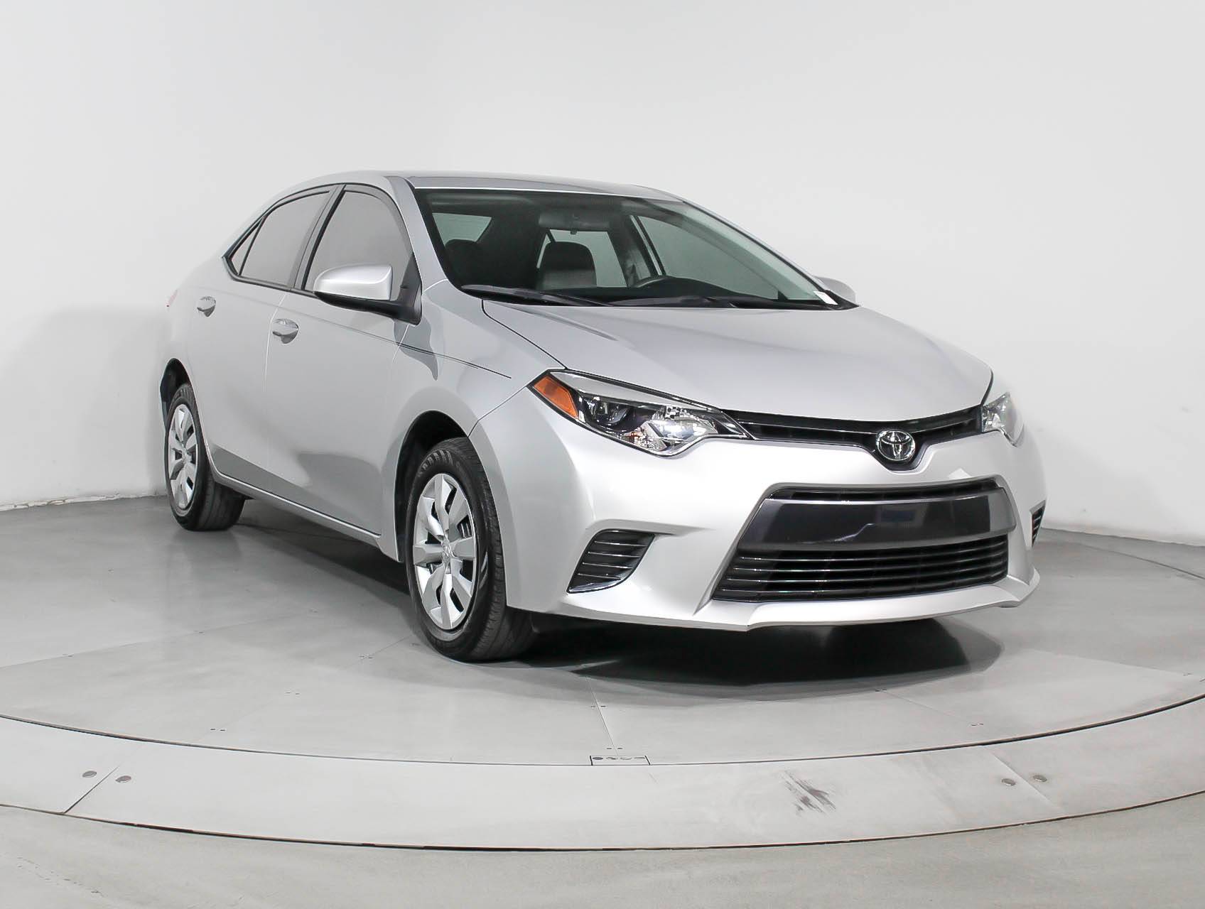 Florida Fine Cars - Used TOYOTA COROLLA 2016 HOLLYWOOD Le