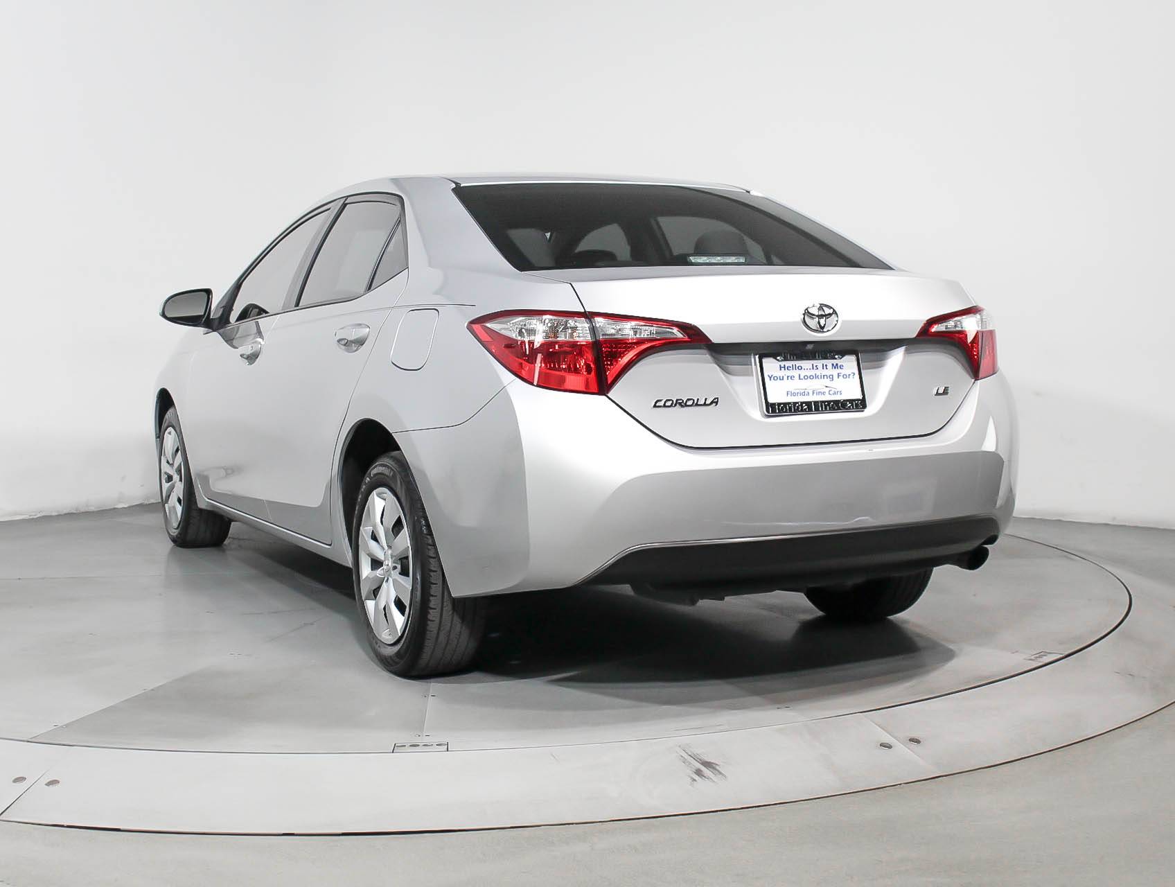 Florida Fine Cars - Used TOYOTA COROLLA 2016 HOLLYWOOD Le