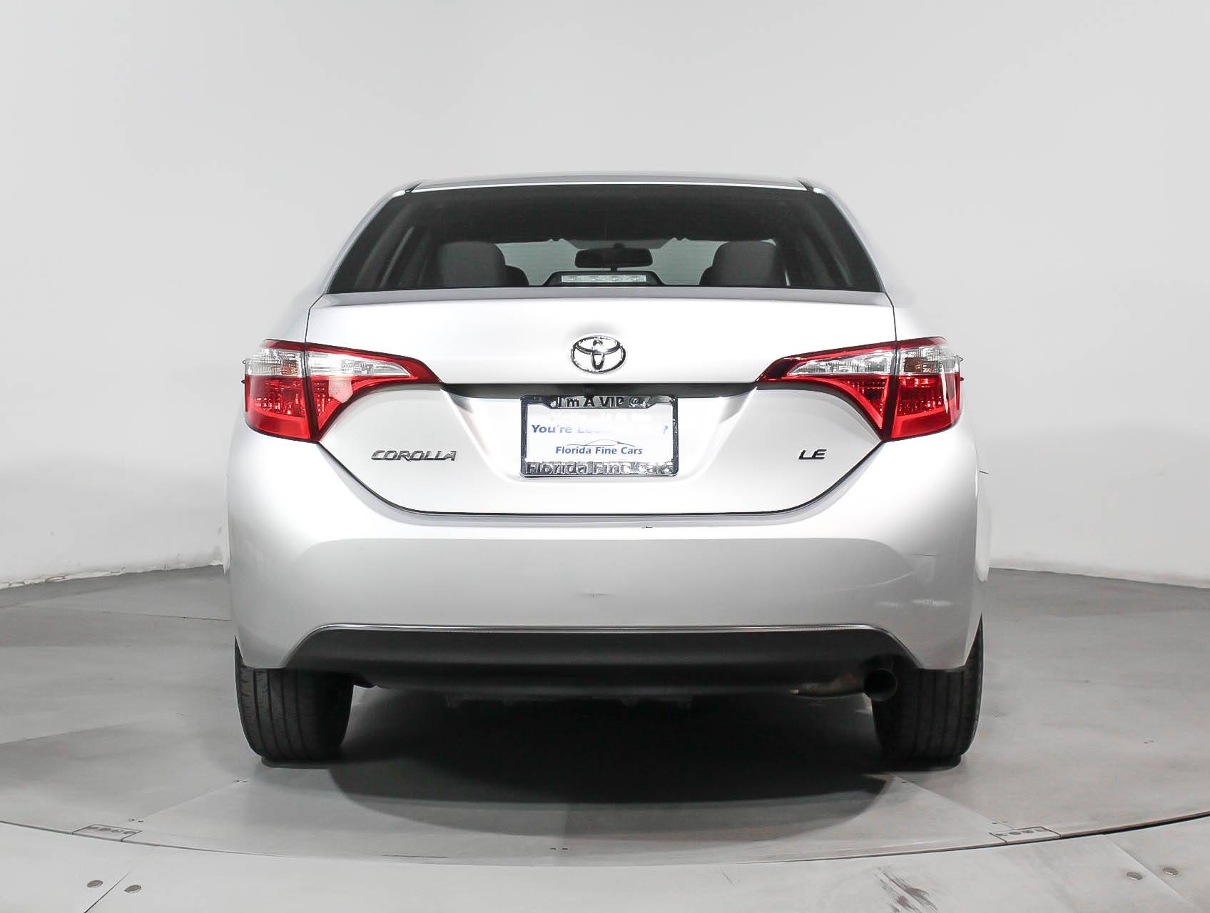 Florida Fine Cars - Used TOYOTA COROLLA 2016 HOLLYWOOD Le