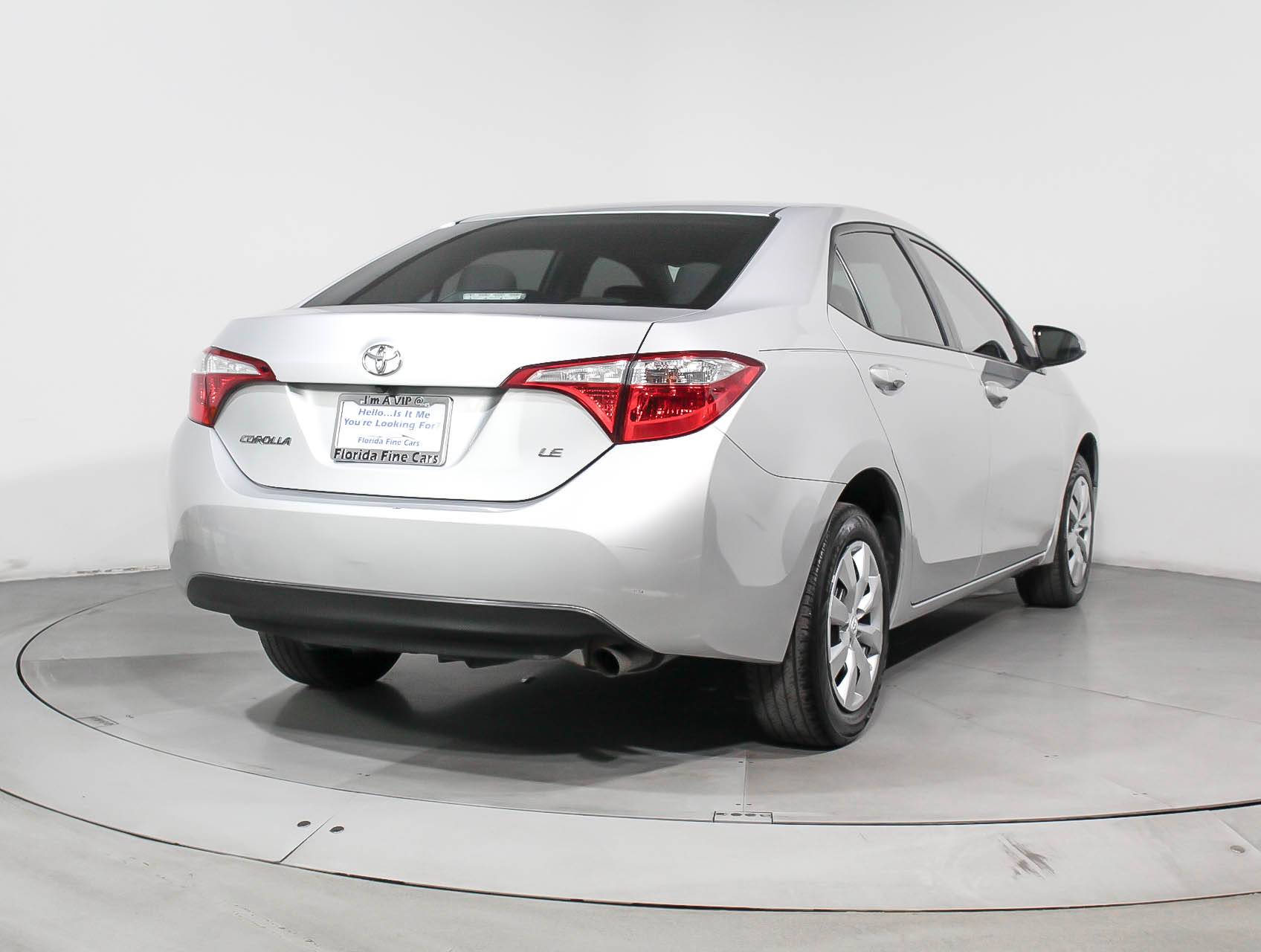 Florida Fine Cars - Used TOYOTA COROLLA 2016 HOLLYWOOD Le