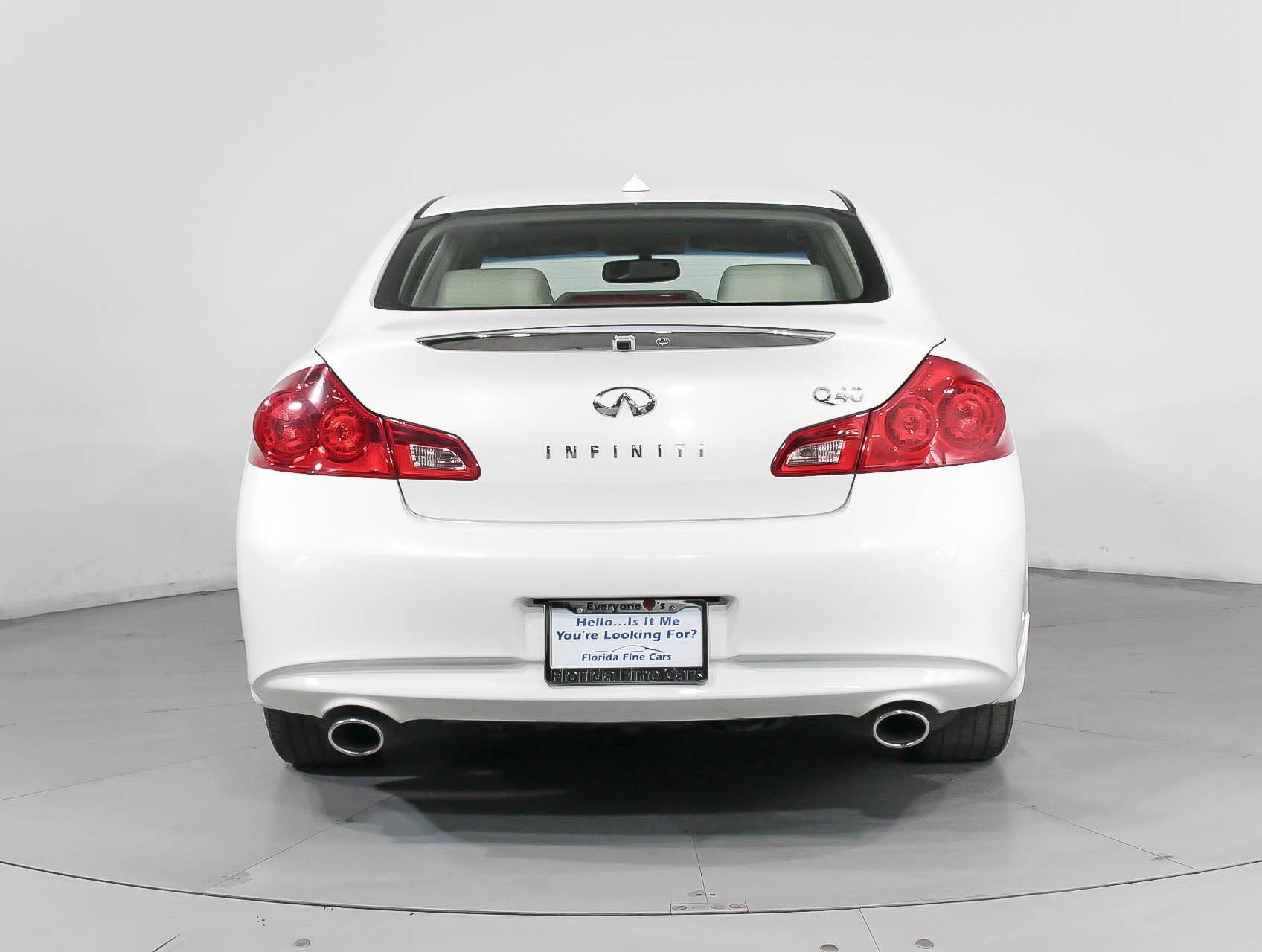 Florida Fine Cars - Used INFINITI Q40 2015 HOLLYWOOD 