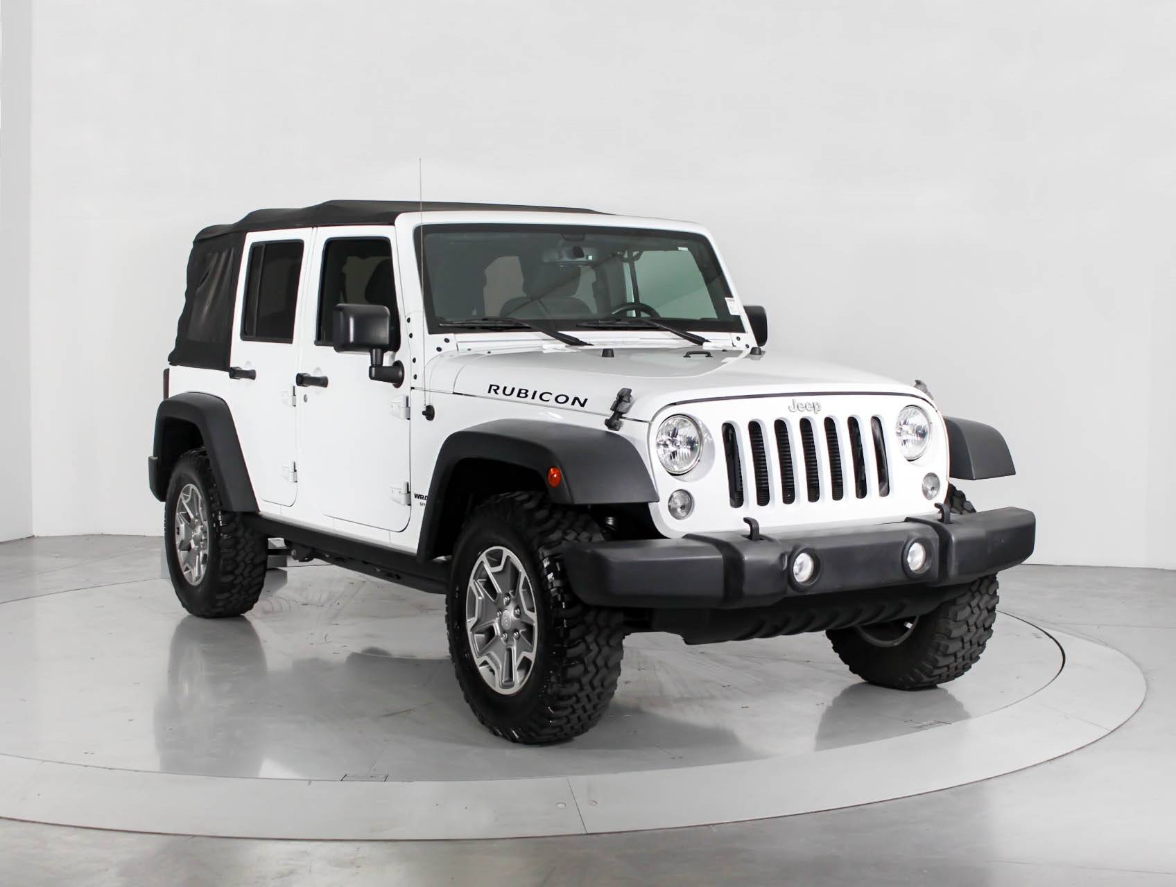Florida Fine Cars - Used JEEP WRANGLER UNLIMITED 2015 HOLLYWOOD RUBICON