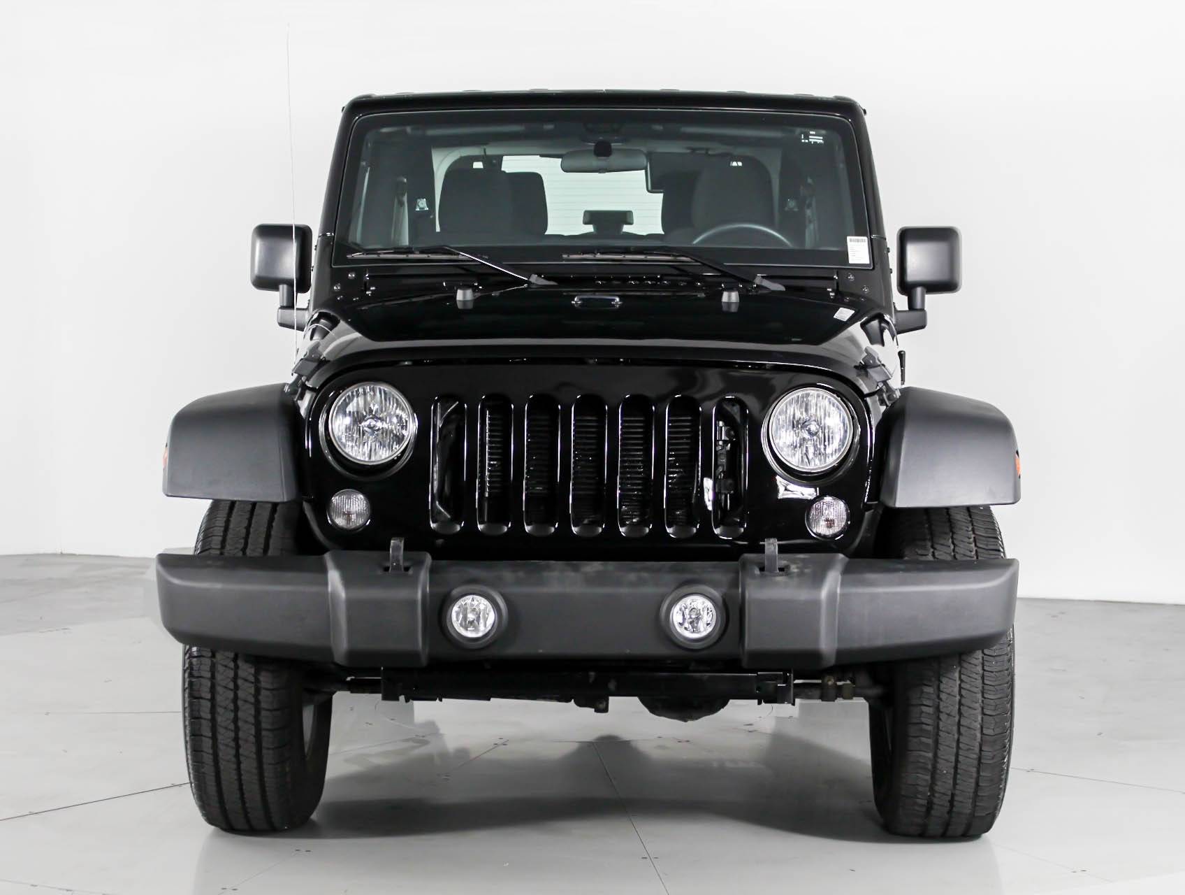Florida Fine Cars - Used JEEP WRANGLER 2016 WEST PALM SPORT